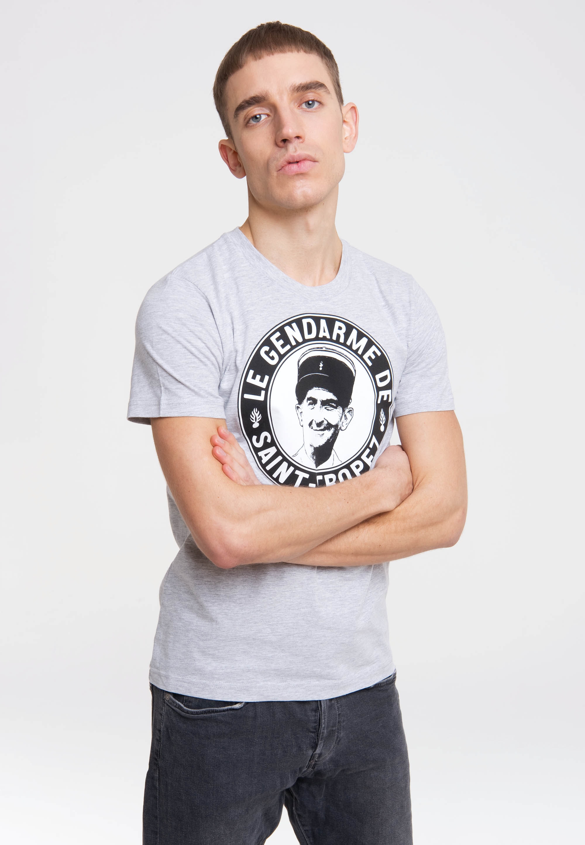 Funes-Druck T-Shirt »Gendarme St. von | de kaufen BAUR mit ▷ Louis LOGOSHIRT Tropez«,