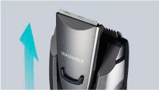 Panasonic Multifunktionstrimmer »ER-GB80-H503«, 3 Aufsätze, für Bart, Haare & Körper inkl. Detailtrimmer