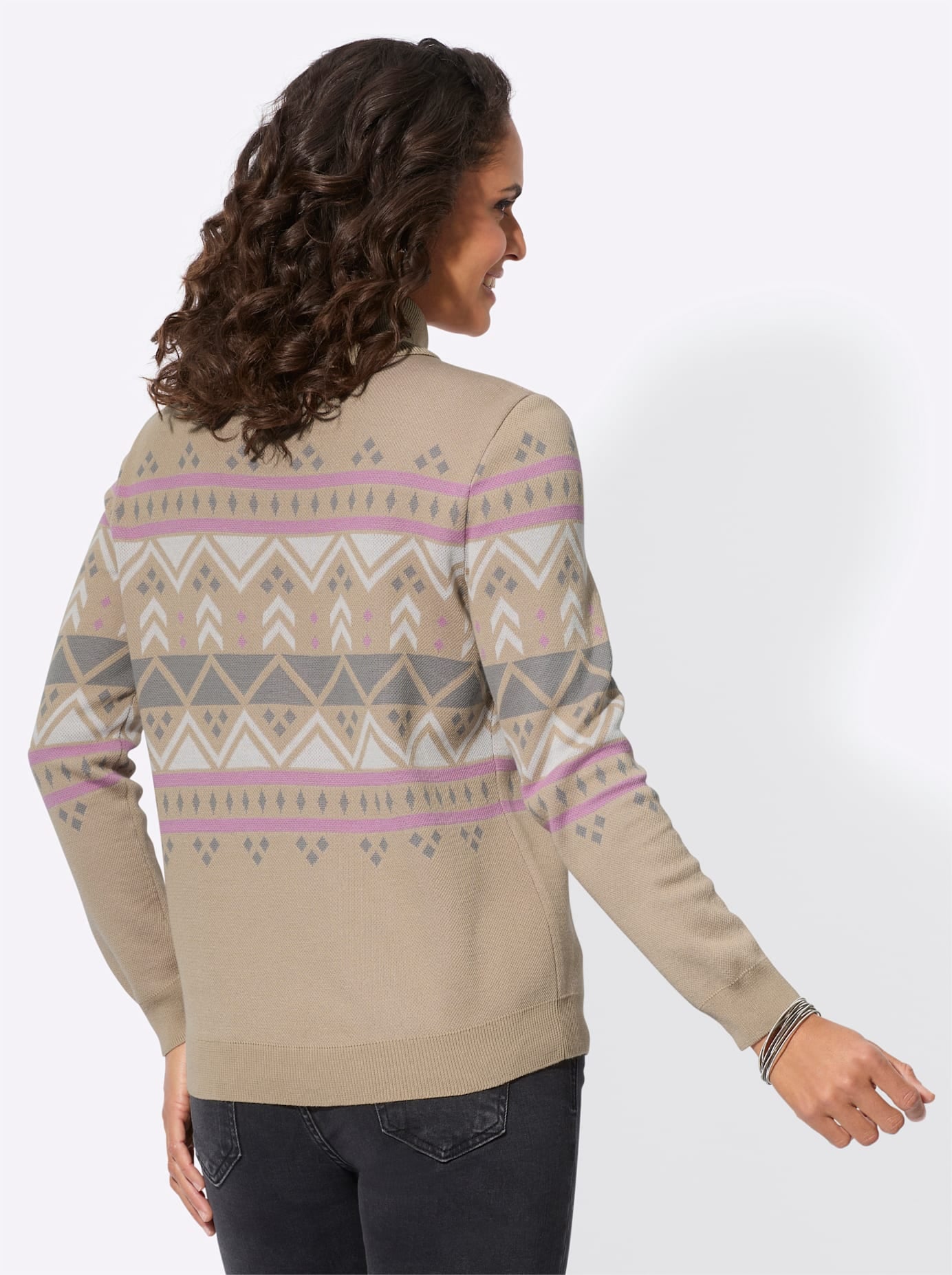 Casual Looks Norwegerpullover »Rollkragen-Pullover«