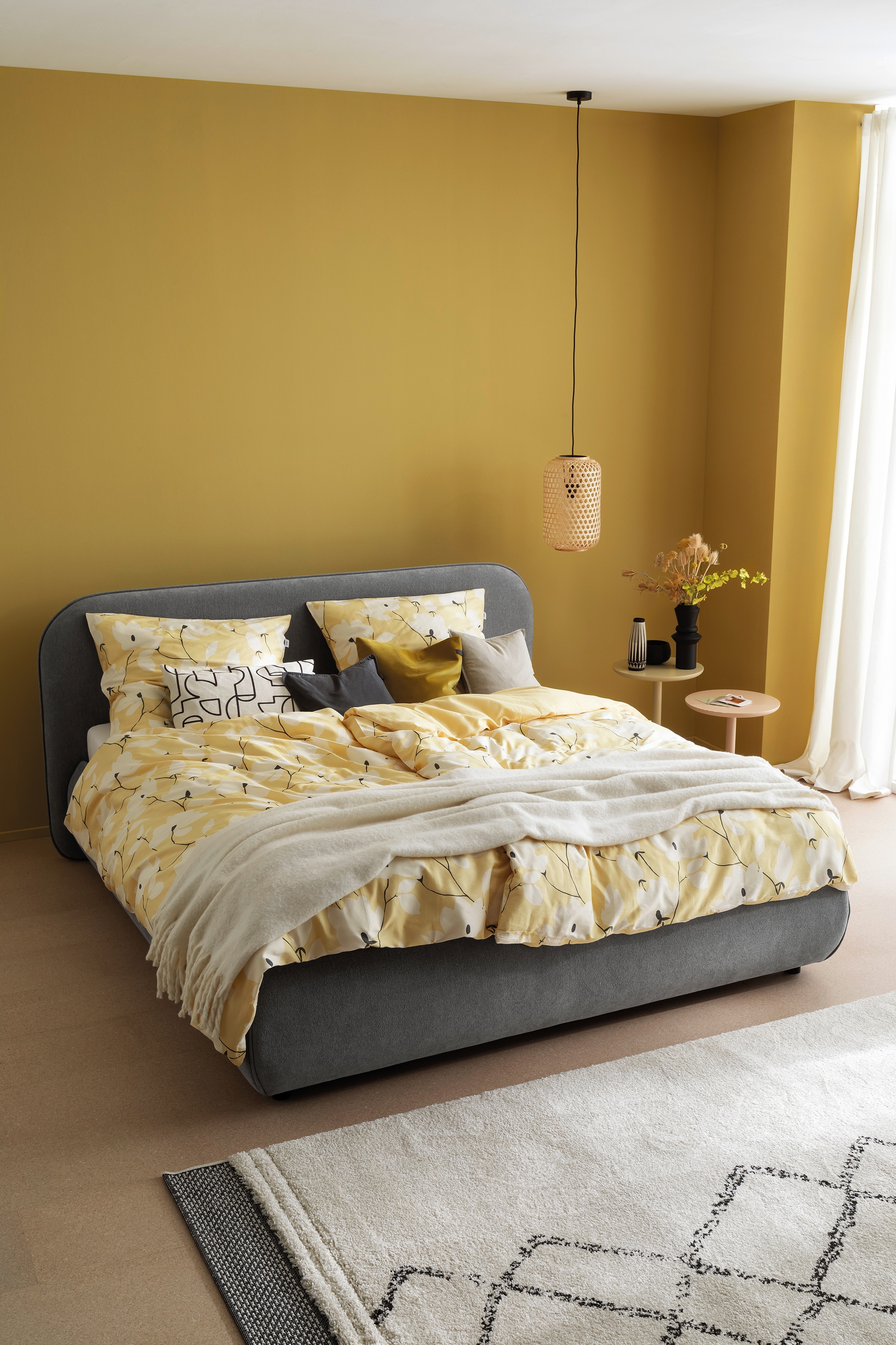 SCHÖNER WOHNEN-Kollektion Wendebettwäsche "Fleur" 2 Stk. tlg. aus reiner Ba günstig online kaufen