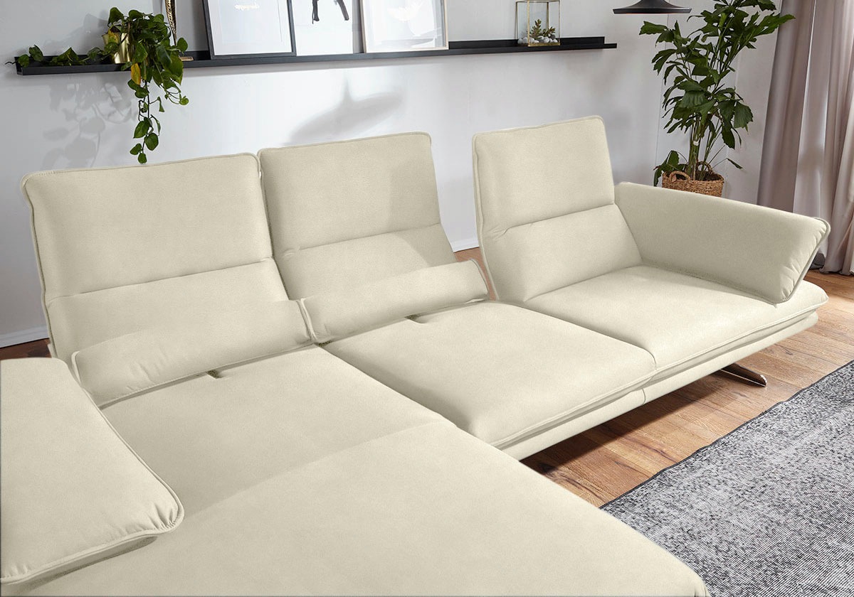 W.SCHILLIG Ecksofa "broadway, Designsofa mit tollem Sitzkomfort, L-Form", S günstig online kaufen