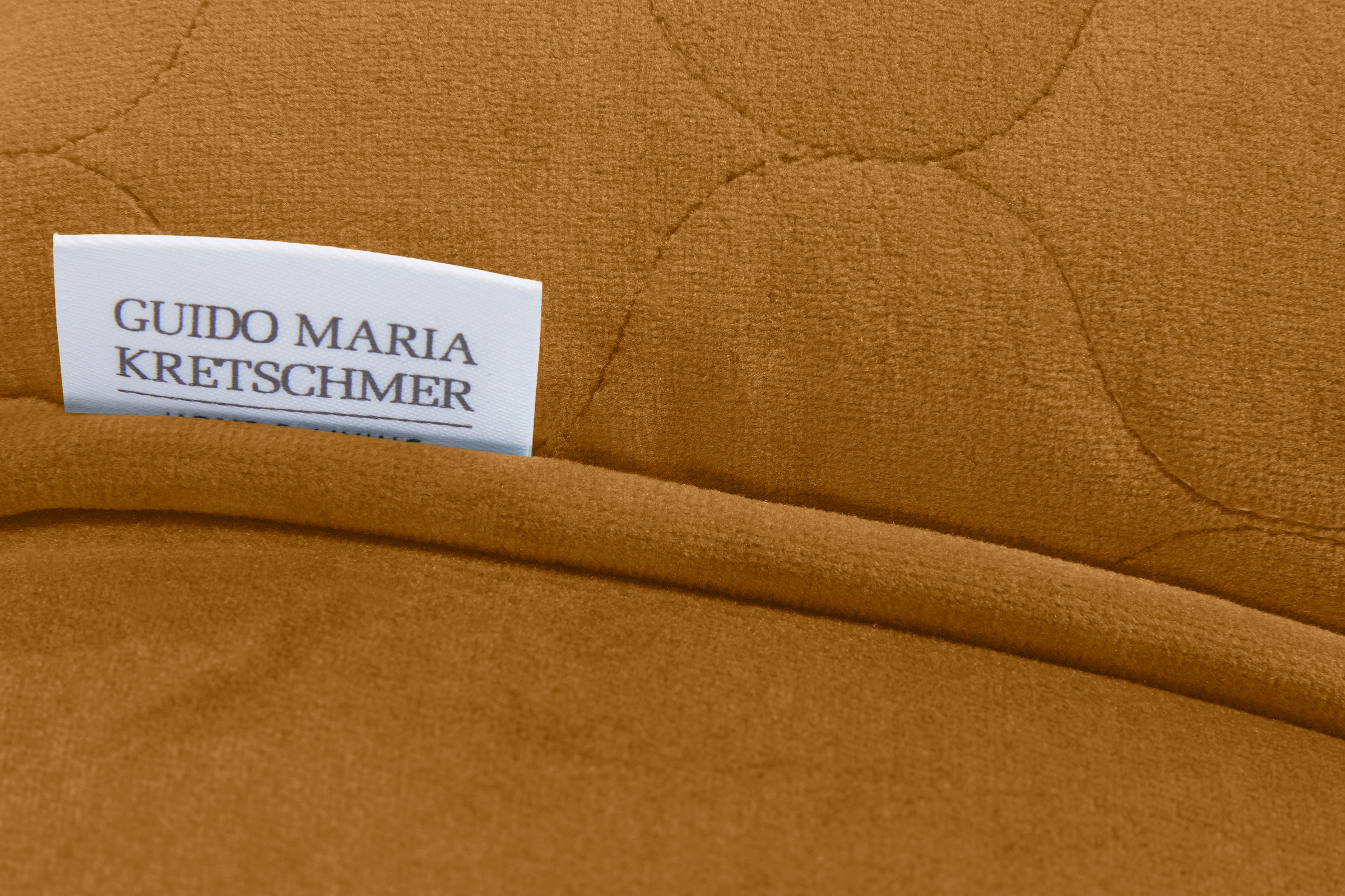 Guido Maria Kretschmer Home&Living Recamiere »Oradea«, mit eleganter Steppung auf Rückseite der Rückenlehne