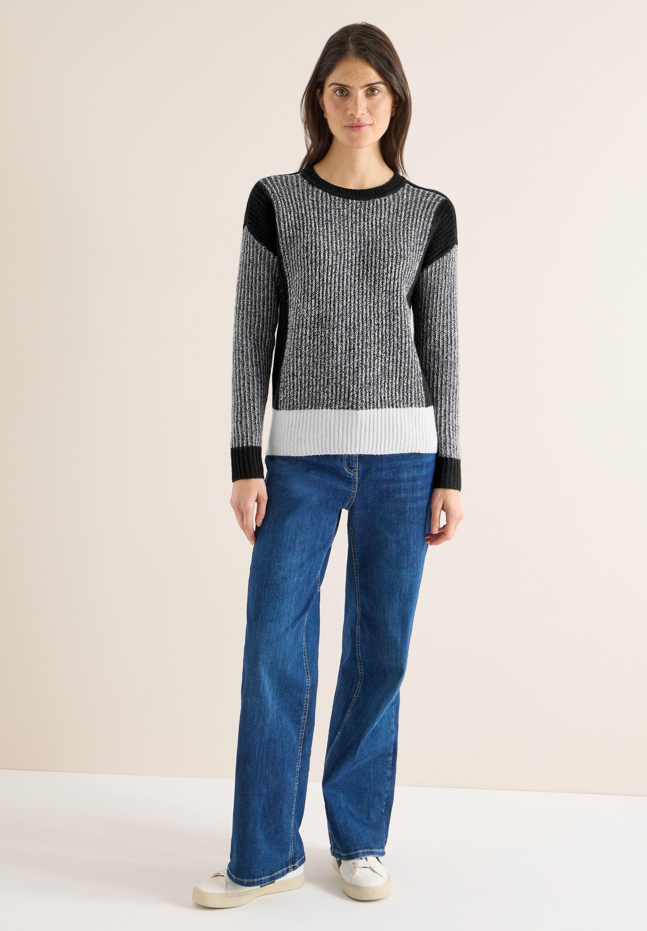 STREET ONE Strickpullover im soften Baumwoll-Mix