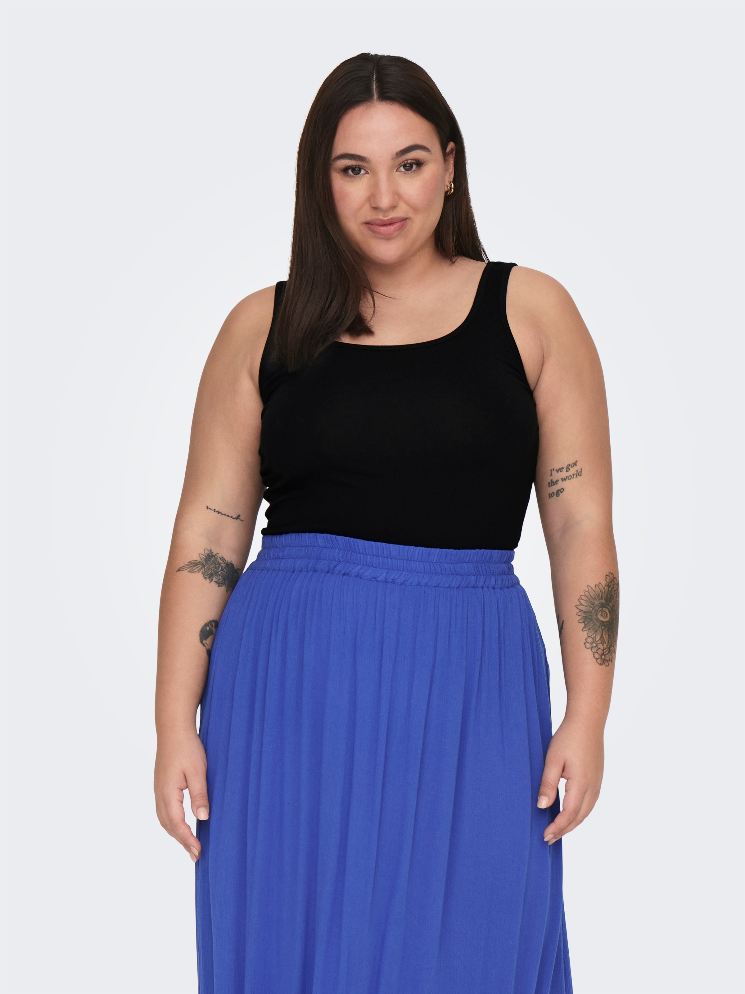 ONLY CARMAKOMA Tanktop "CARTIME TANK TOP 2 PACK" Packung, 2 Stk. günstig online kaufen