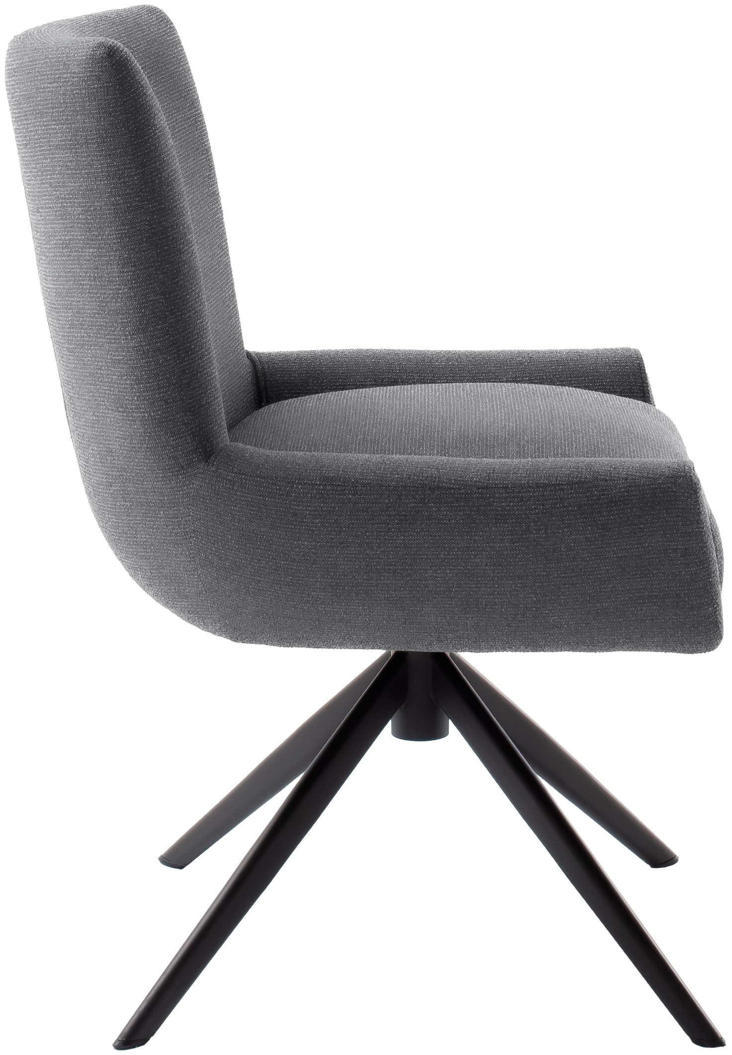 MCA furniture 4-Fußstuhl »WILSON Esszimmerstuhl, Armlehnstuhl, Polsterstuhl, modern«, (Set), 2 St., Leder, Stuhl, Armlehnenstuhl, drehbar, Taschenfederkern, belastbar 160 kg,XXL