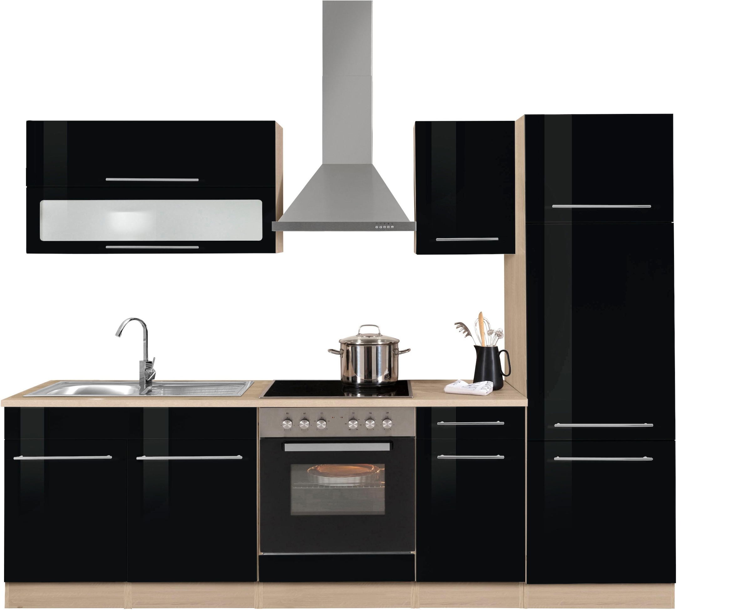 KOCHSTATION Küchenzeile »KS-Eton«, ohne E-Geräte, Breite 270 cm