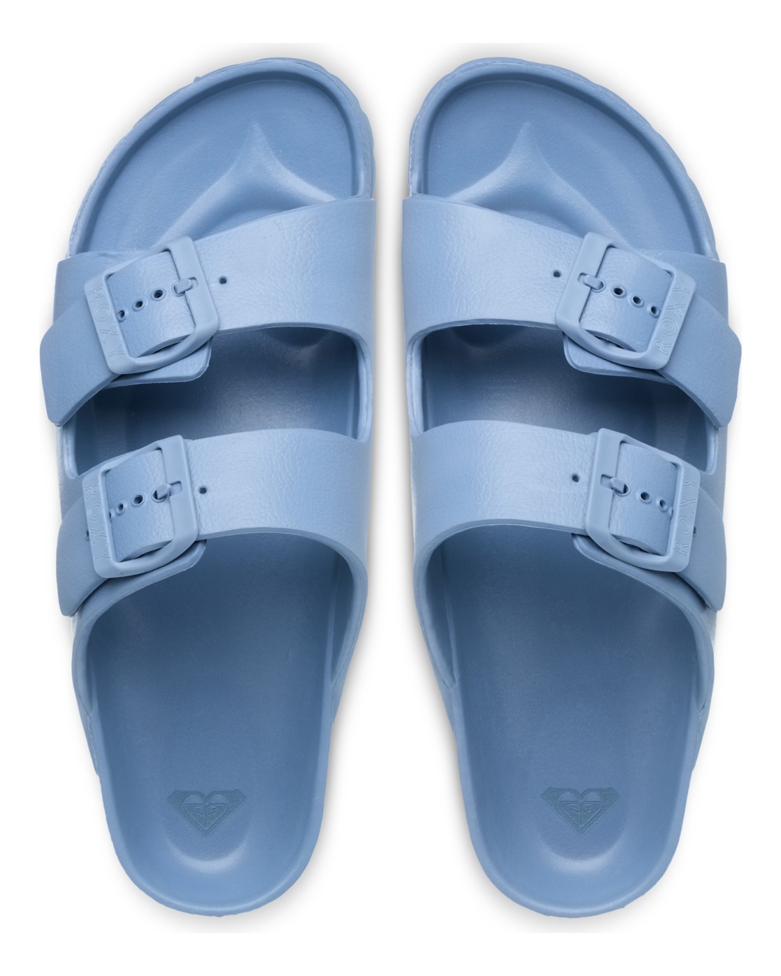 Roxy Kattie Pantoufles de bain Bleu clair 40 3