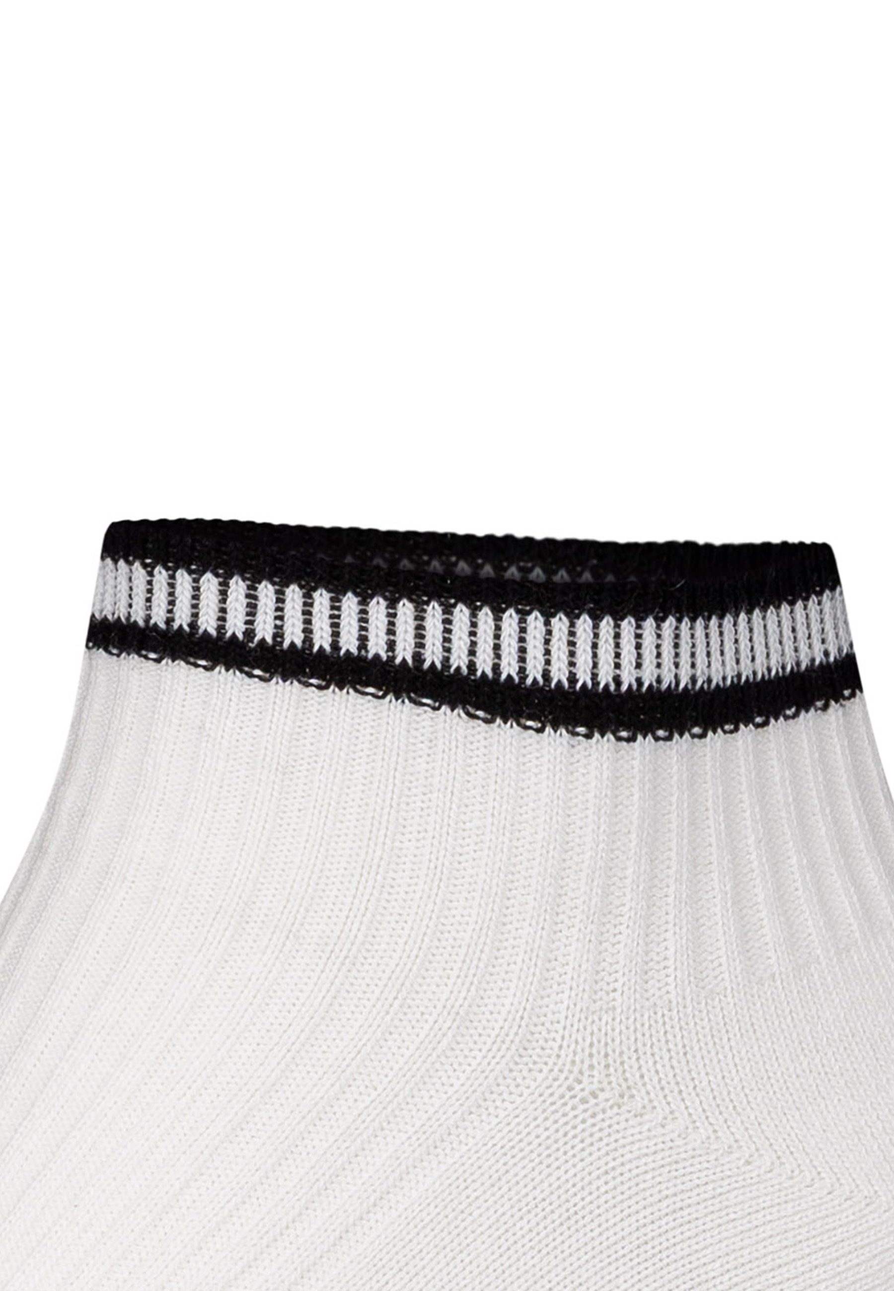 s.Oliver Sneakersocken »Sneakersocken originals striped rib 4er Pack« 4er Pack Organic Cotton für angenehmen Tragekomfort, Weiche Zehennähte
