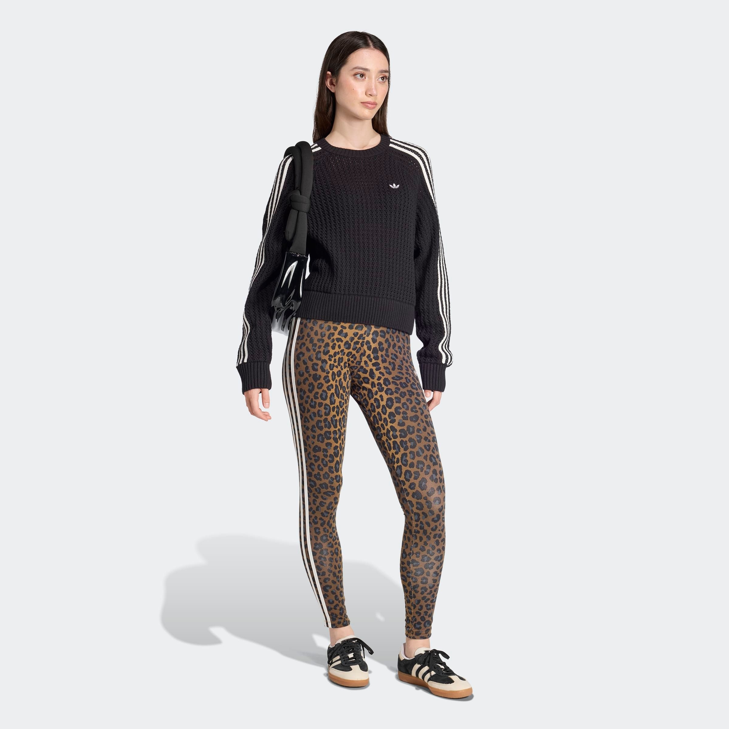 adidas Originals Leggings »LEGGING«, (1 tlg.), 3-Streifen Leo Print Leggings