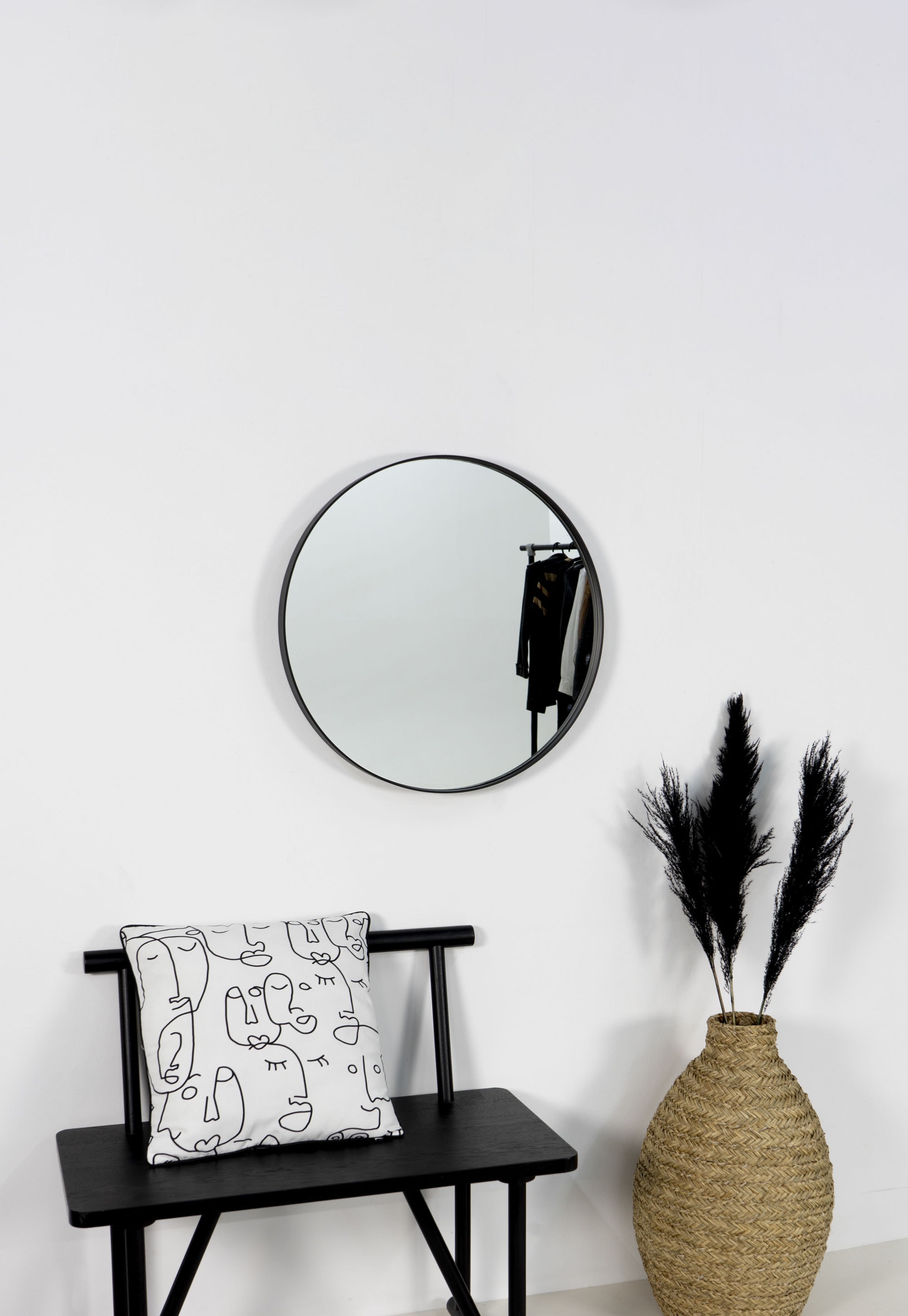 Spinder Design Spiegel »DONNA 3«, (1 St.), Wandspiegel aus Stahl