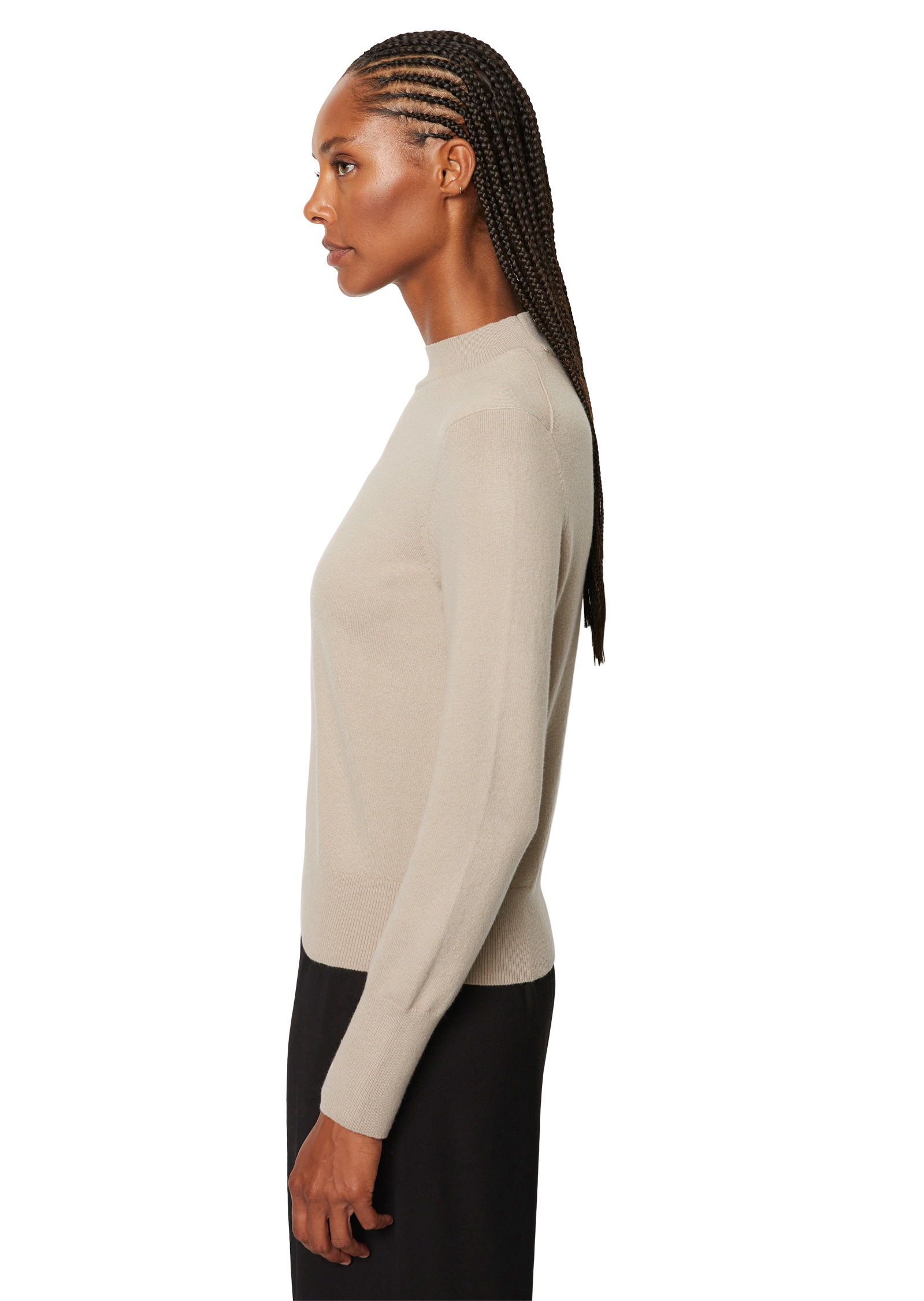 Marc O'Polo Strickpullover »aus Cotton Wool Stretch«