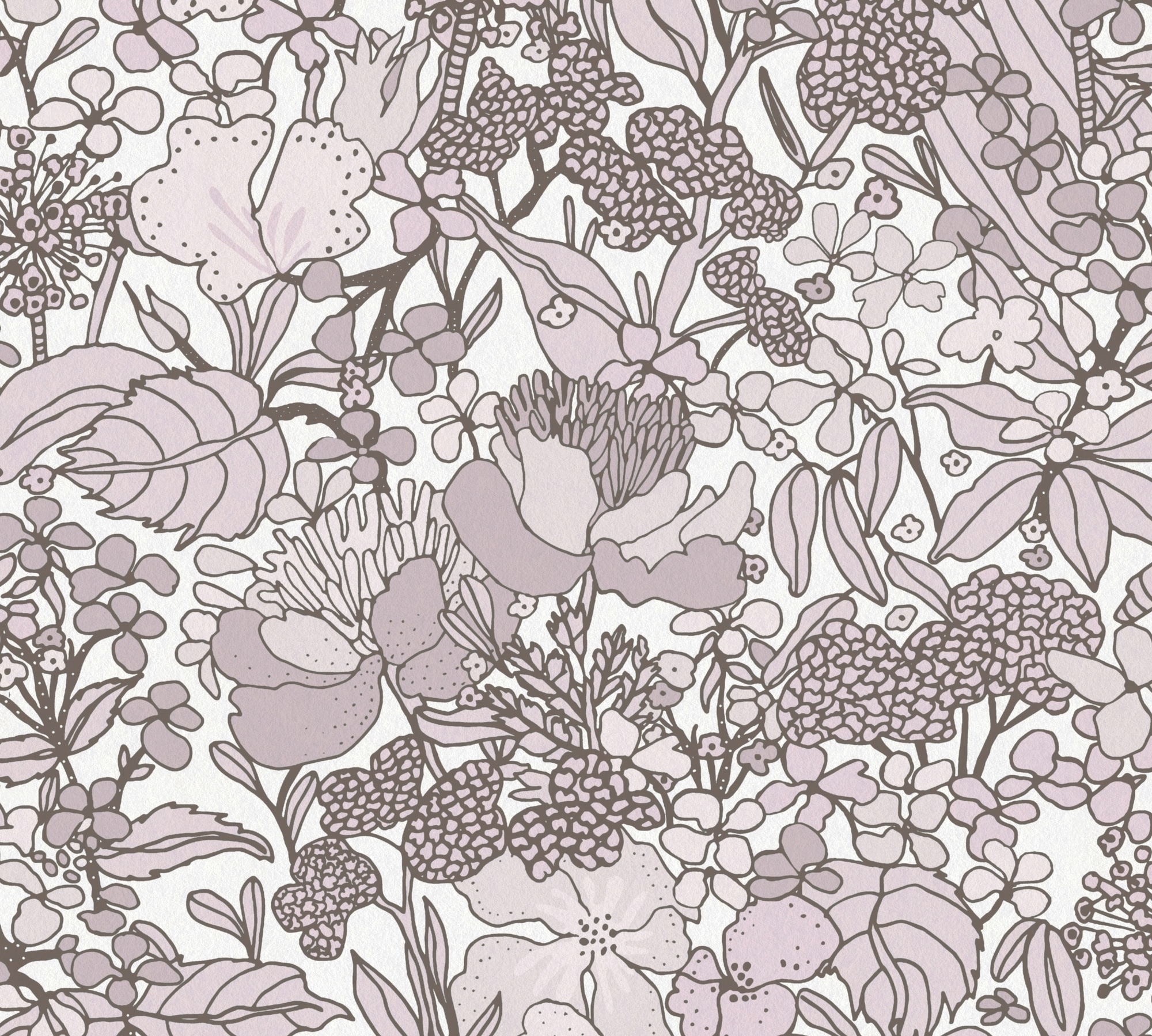 Architects Paper Vliestapete "Floral Impression" Wald botanisch floral glatt Blumentapete Tapete Dschungel Tapeten Wohnzimmer Schlafzimmer Küche