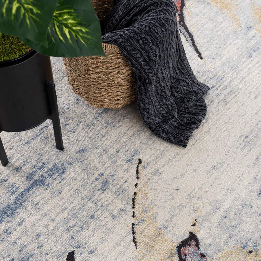 Carpet City Läufer »Mista 2699«, rechteckig, Kurzflor, Abstrakt, Multicolor, Weich, ideal für Flur & Diele