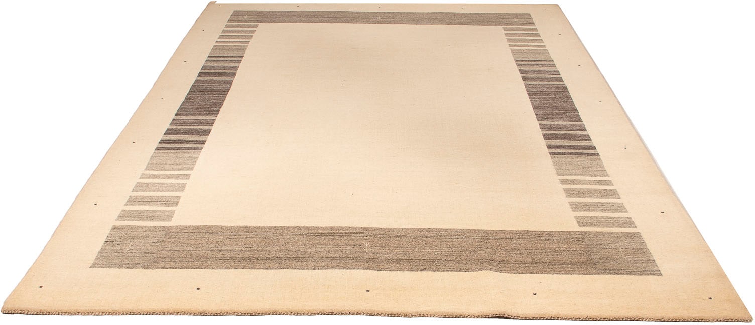 Wollteppich »Gabbeh - Softy - 296 x 203 cm - beige«, rechteckig, 16 mm Höhe,...