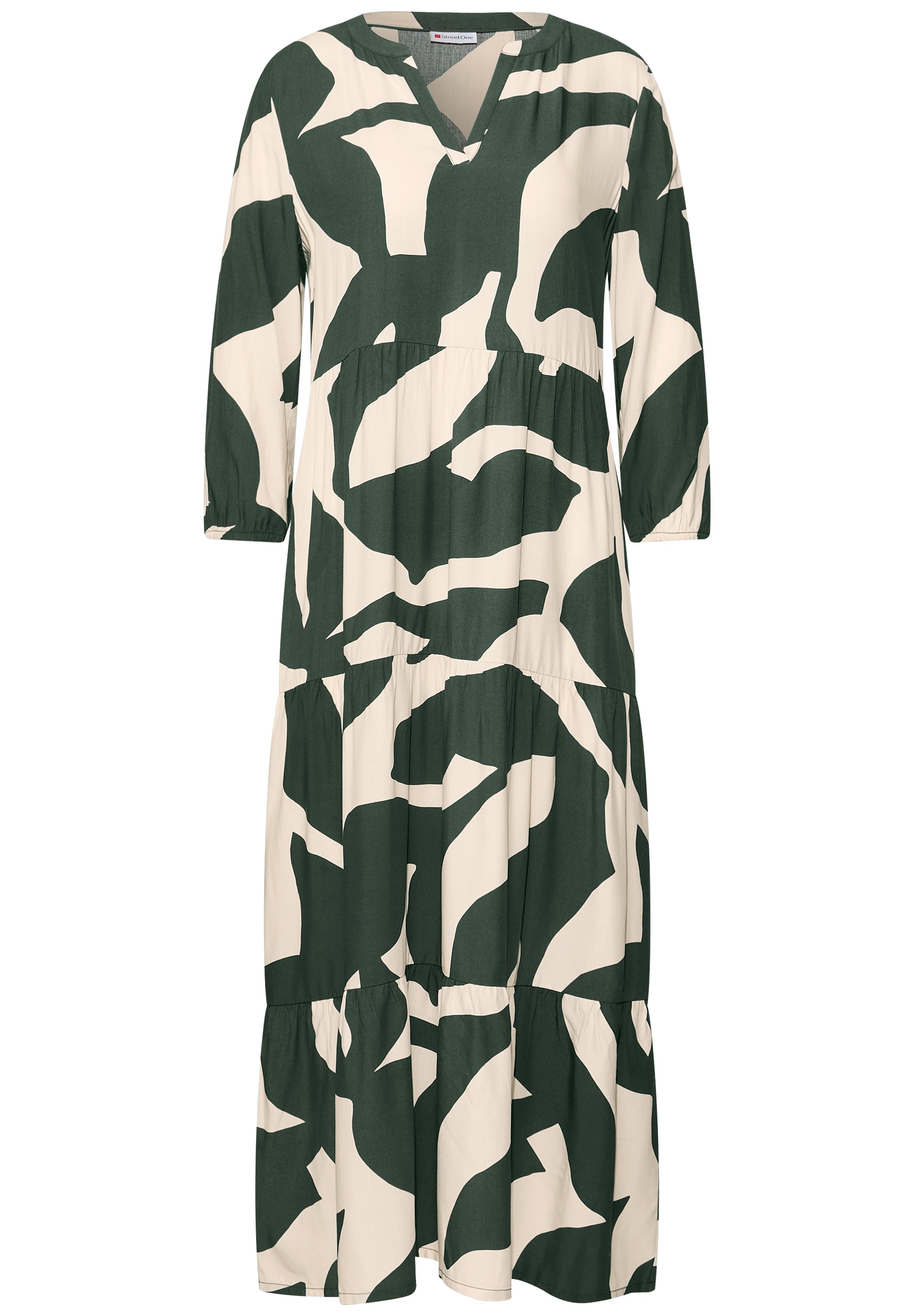 STREET ONE Maxikleid, soft und trageangenehm
