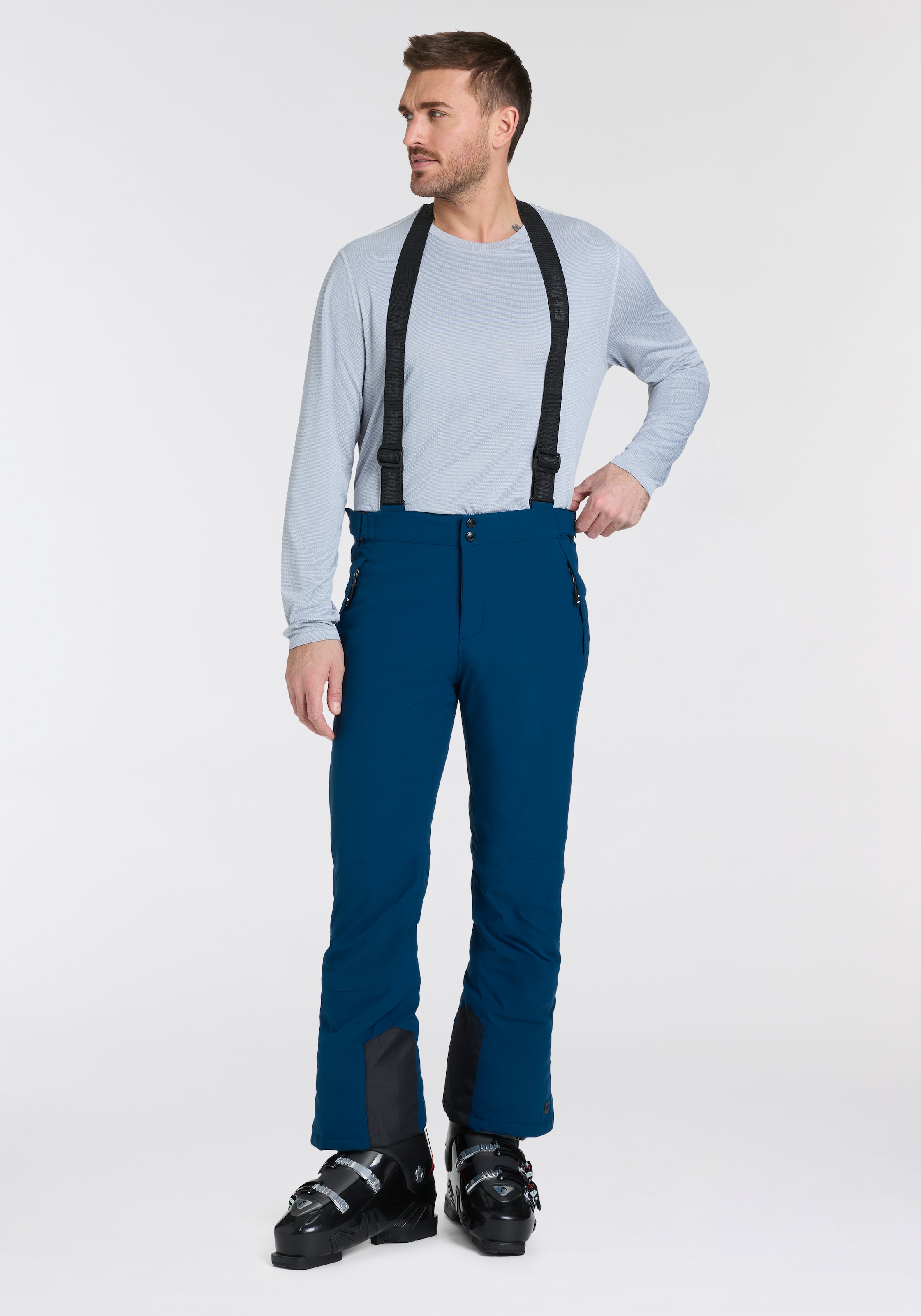 Killtec Skihose "LAROK" wasserdichtes Obermaterial, aus Polyester, für Alpinski