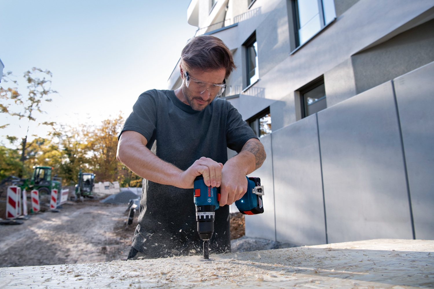 Bosch Professional Akku-Bohrschrauber »»GSR 18V-90 C««, ohne Akku, ohne Ladegerät