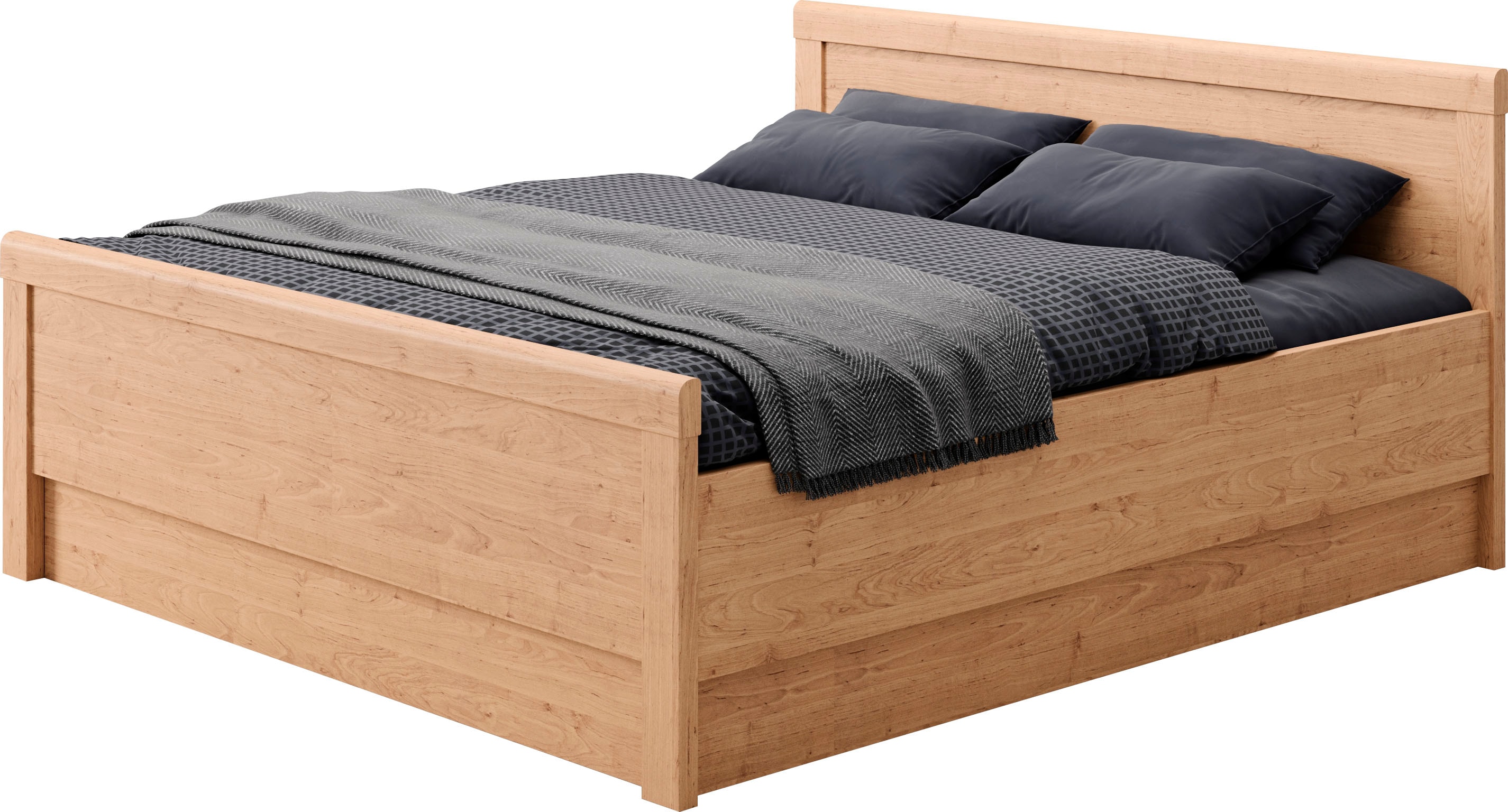 priess Einzelbett "Arnsberg Komfortbett mit flexibel höhenverstellbarer Liegefläche" Made in Germany mit Blauem Engel und Goldenem M ausgezeichnet