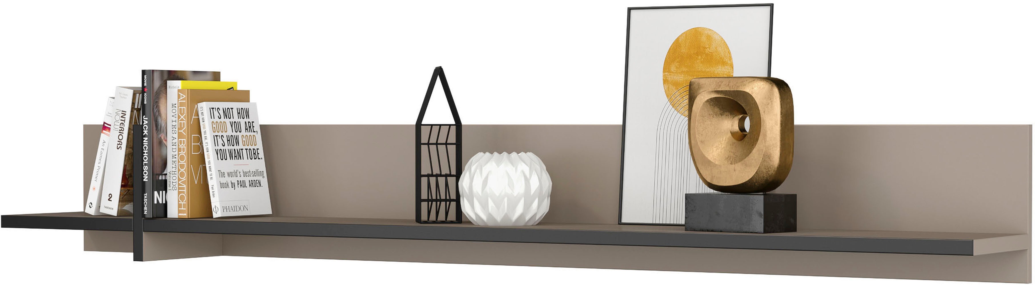 Thumbnail - INOSIGN Wandboard "Cross,Breite 180 cm, moderne Wandregal", Hängeregal mit viel Stauraum