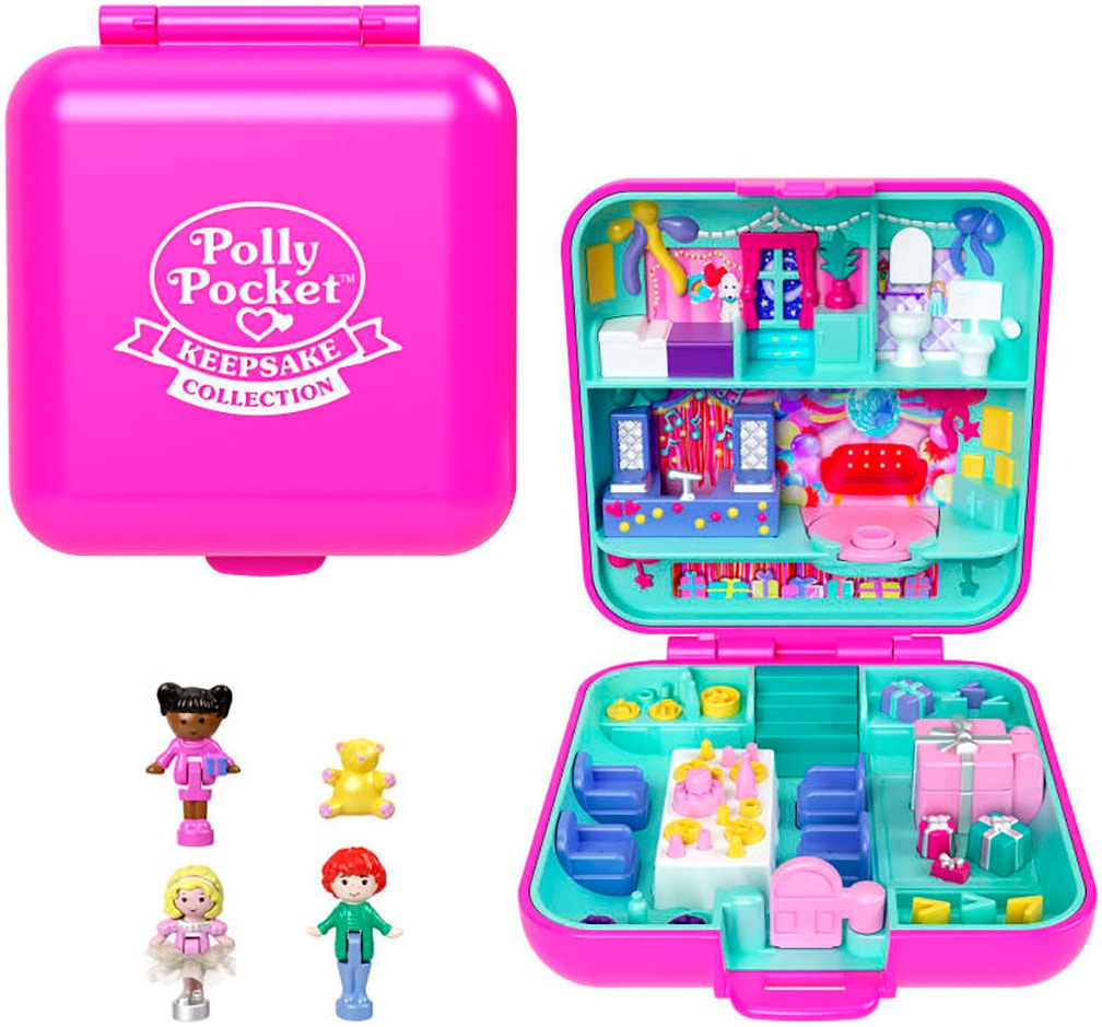 Polly Pocket Spielwelt »Mattel 80th Anniversary Collector Compact«