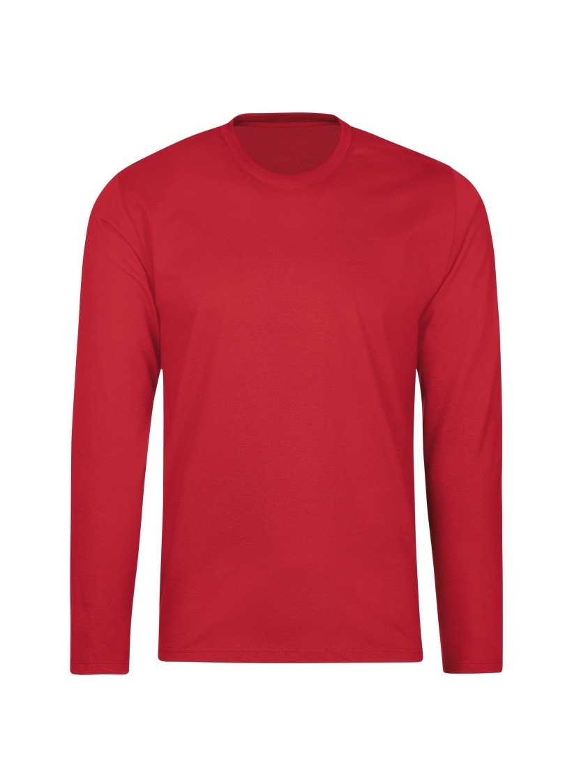 Trigema T-Shirt "TRIGEMA Langarmshirt aus 100% Baumwolle", (1 tlg.) günstig online kaufen