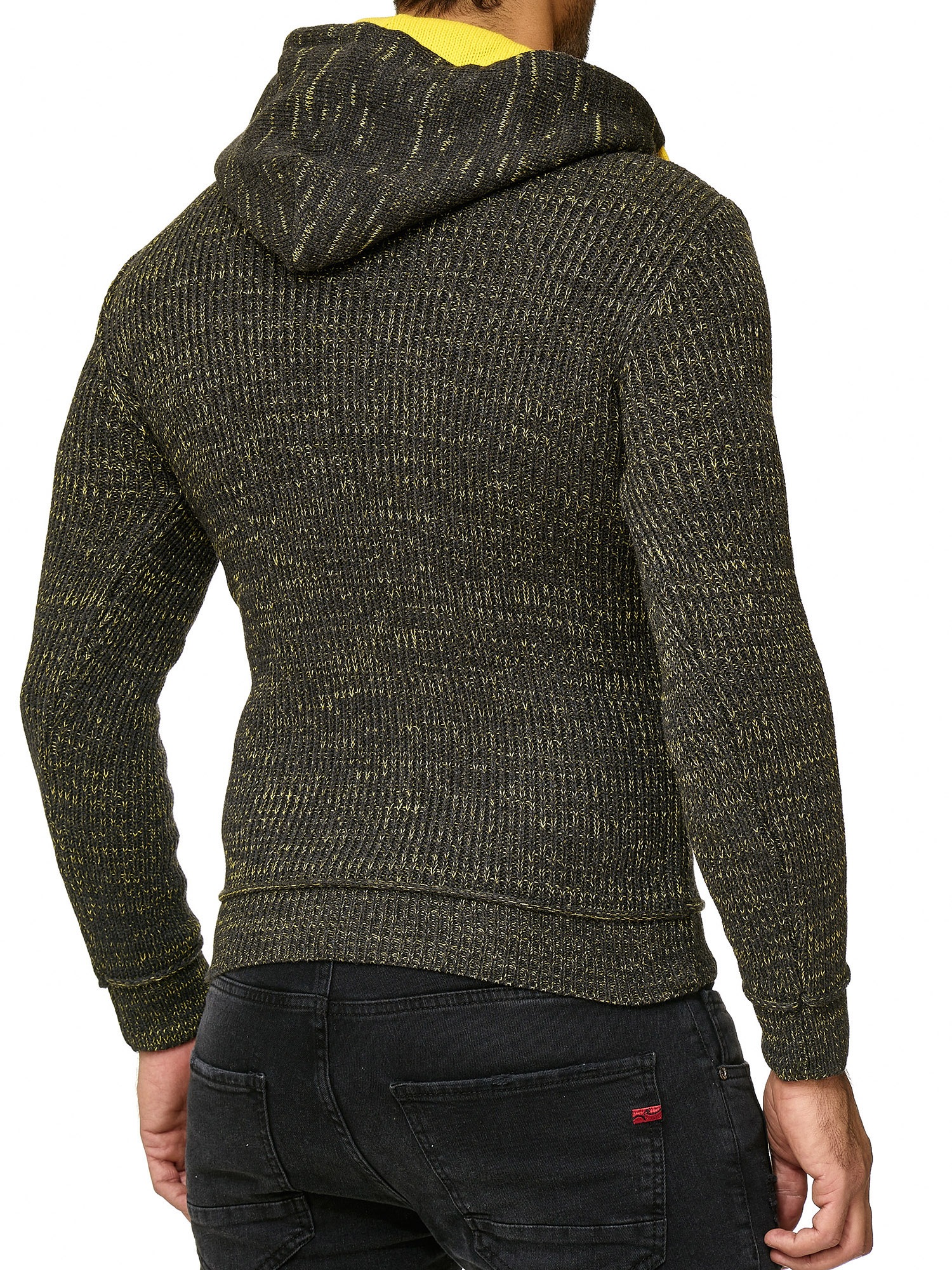 Rusty Neal Kapuzensweatshirt, mit stylischem Ausschnitt