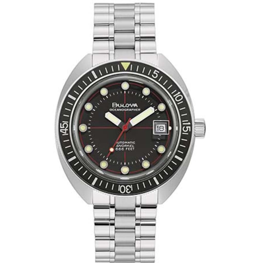 Bulova Mechanische Uhr »96B344«, Armbanduhr, Herrenuhr, Automatik