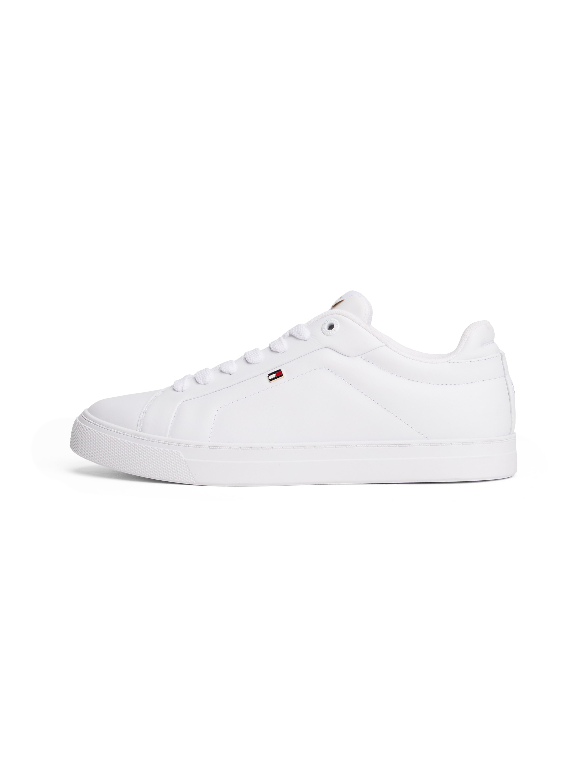 Tommy Hilfiger Plateausneaker »ICON COURT SNEAKER«  Freizeitschuh, Halbschuh, Schnürschuh mit Flaggen-Logo