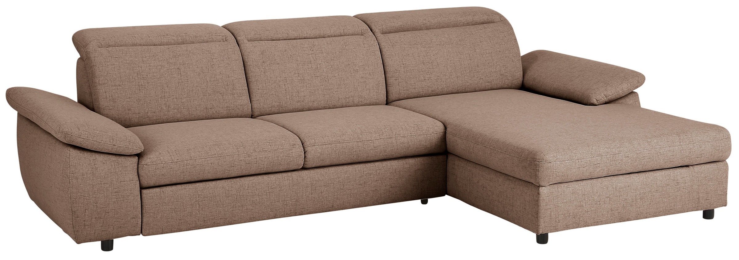 Thumbnail - Home affaire Ecksofa "Mauritius L-Form", mit Kopfteil- und Armlehnverstellung, mit Bettfunktion und Bettkasten