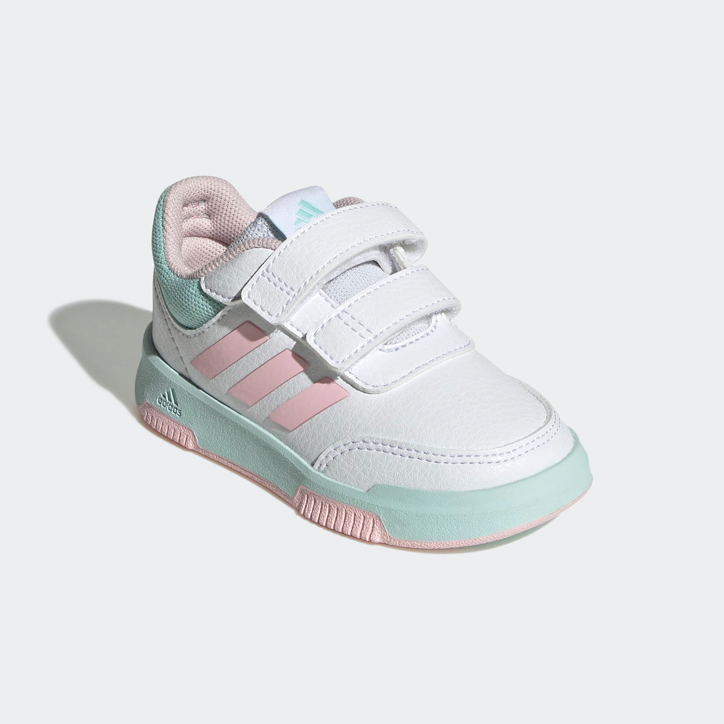 Klettschuh "TENSAUR HOOK AND LOOP", ADIDAS SPORTSWEAR, Gr. 25, rosa, Schuhe, für Kinder mit Klettverschluss
