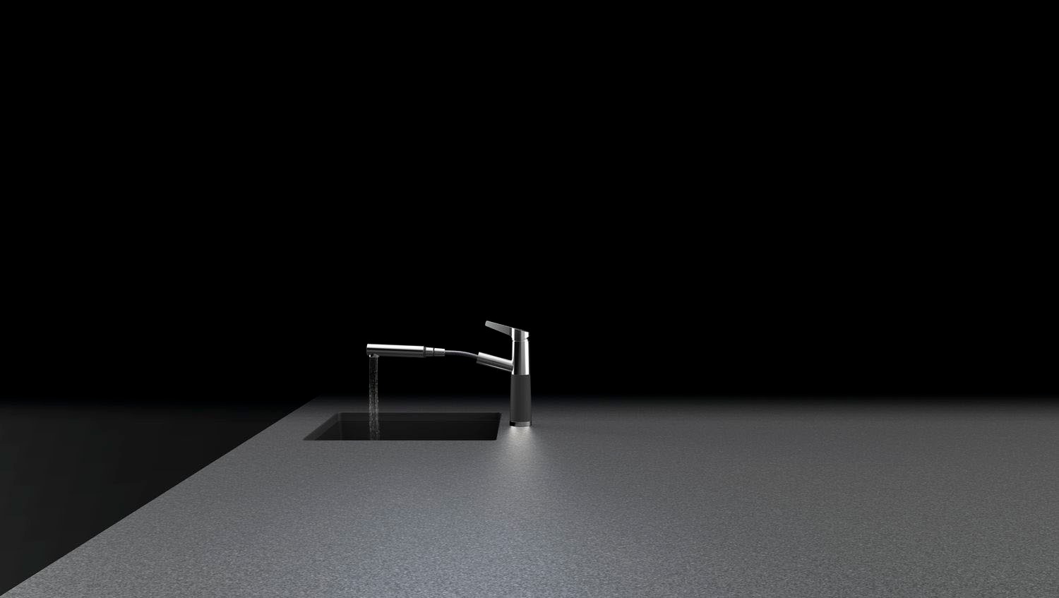 Thumbnail - Schock "SC-510 SB" ausziehbar, Strahl-Brause, Rückflussverhinderer, Schwenkbereich 120