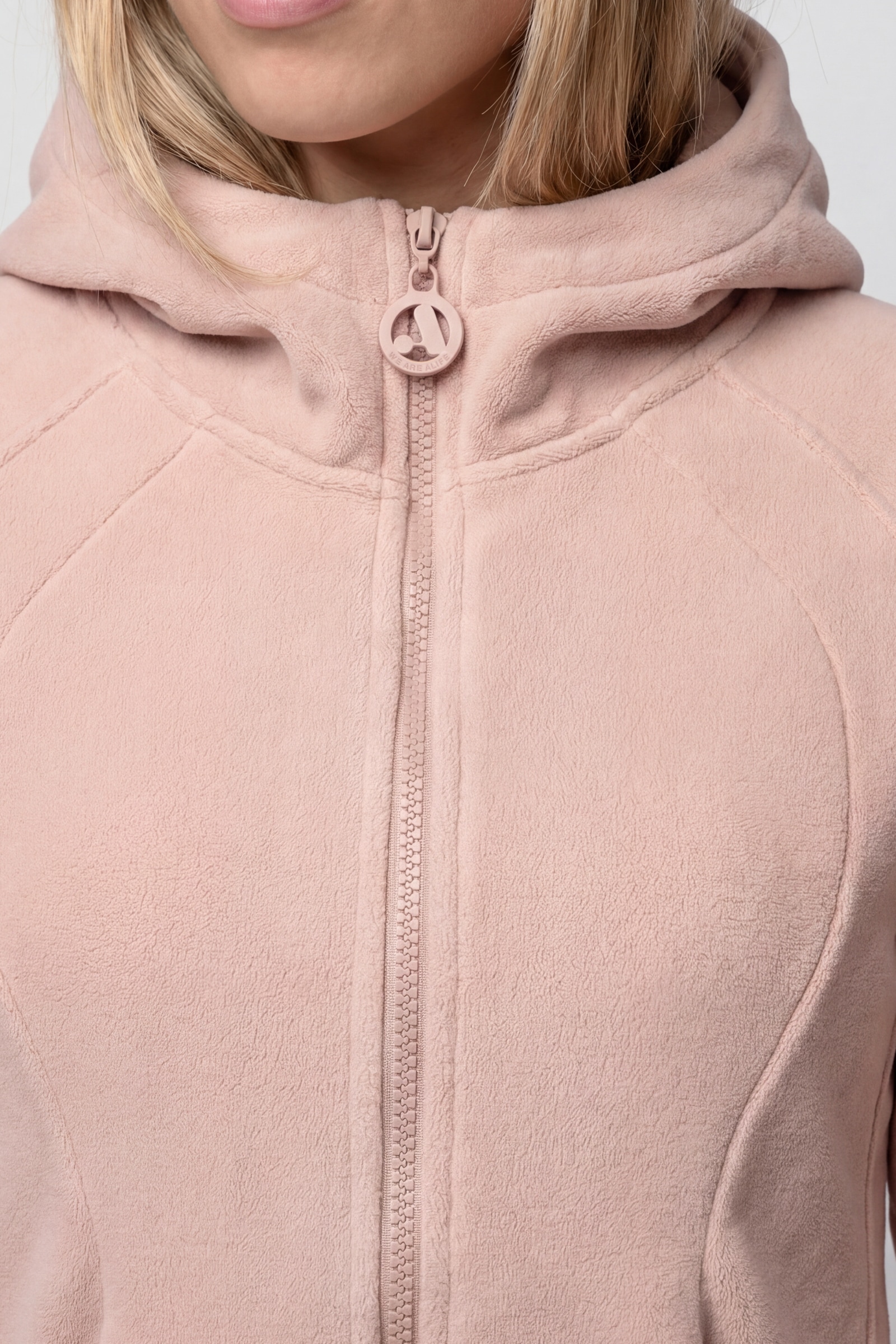 Alife & Kickin Fleecejacke »Damen AyuAK F Fleecejacke Kapuze, Jacke« Weiches Fleece mit Kapuze, Eingrifftaschen und Reißverschluss