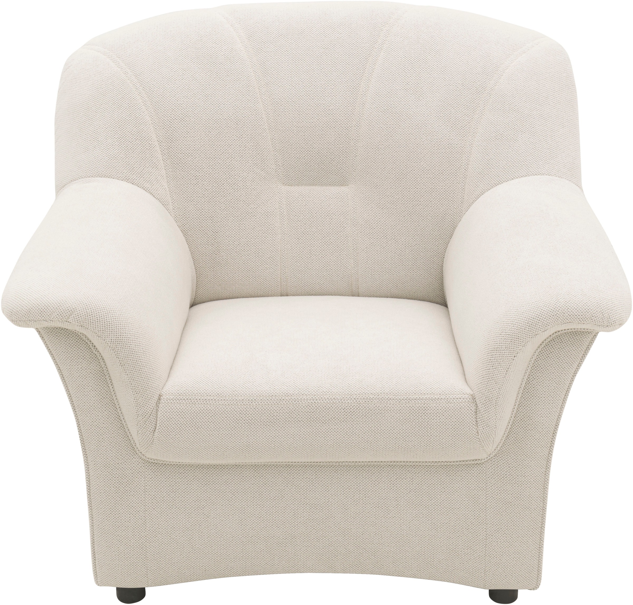 DOMO collection Sessel »Flores«, wahlweise mit Federkern (nicht bei Microfaser PRIMABELLE®-Struktur)