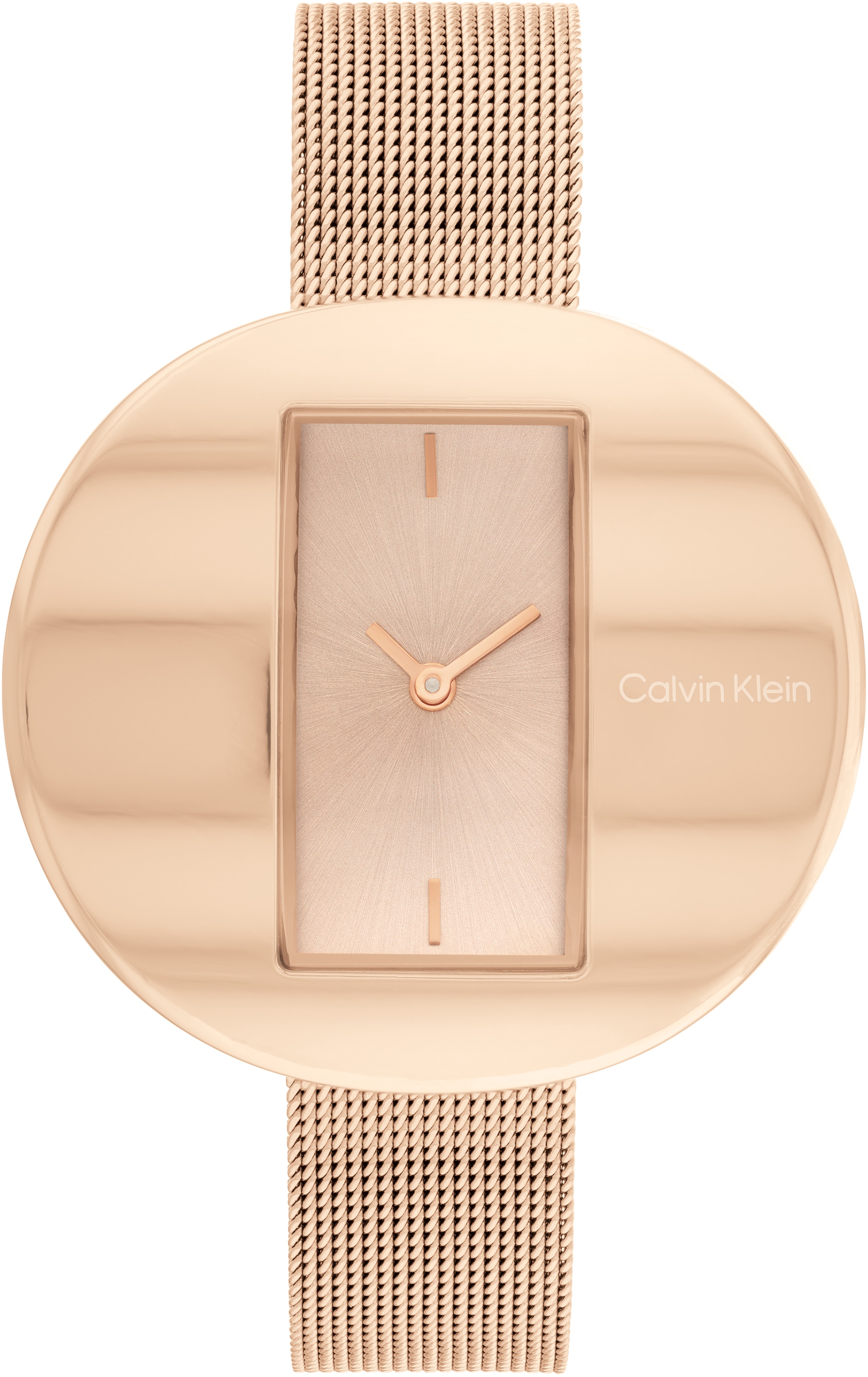 Calvin Klein Quarzuhr »Circular tinklelis 25200017«...