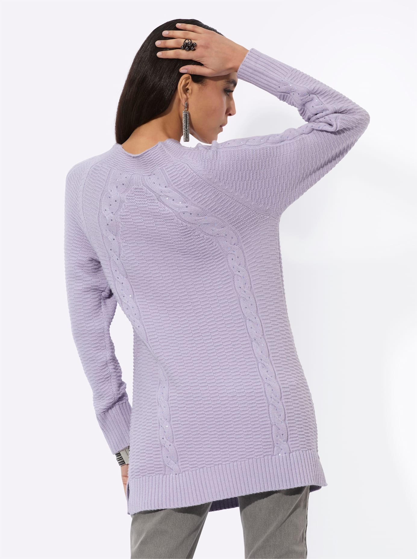 Thumbnail - creation L Rollkragenpullover "Longpullover"