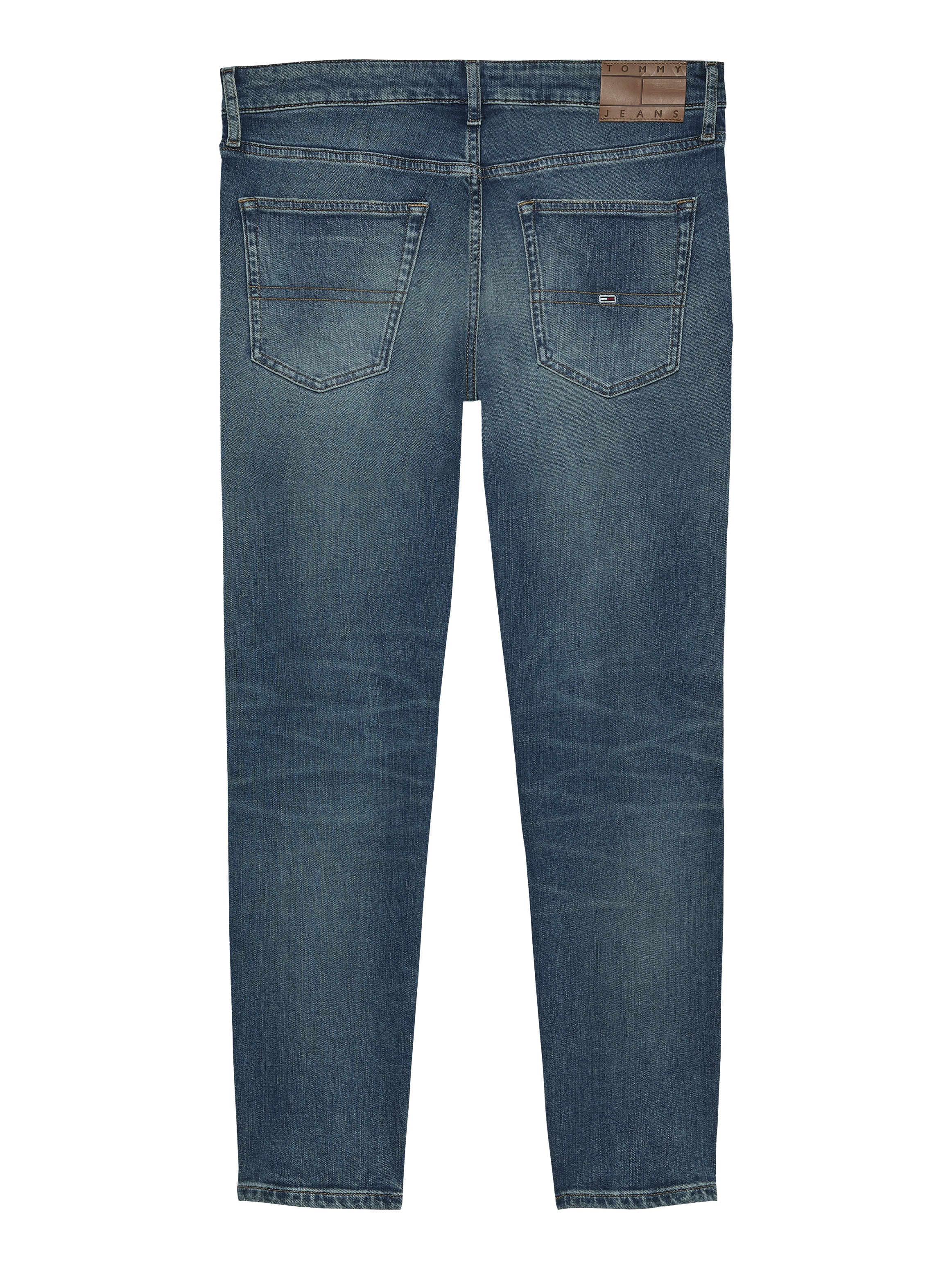 Tommy Jeans Slim-fit-Jeans »Austin Slim Tapered«, Mit Gürtelschlaufen