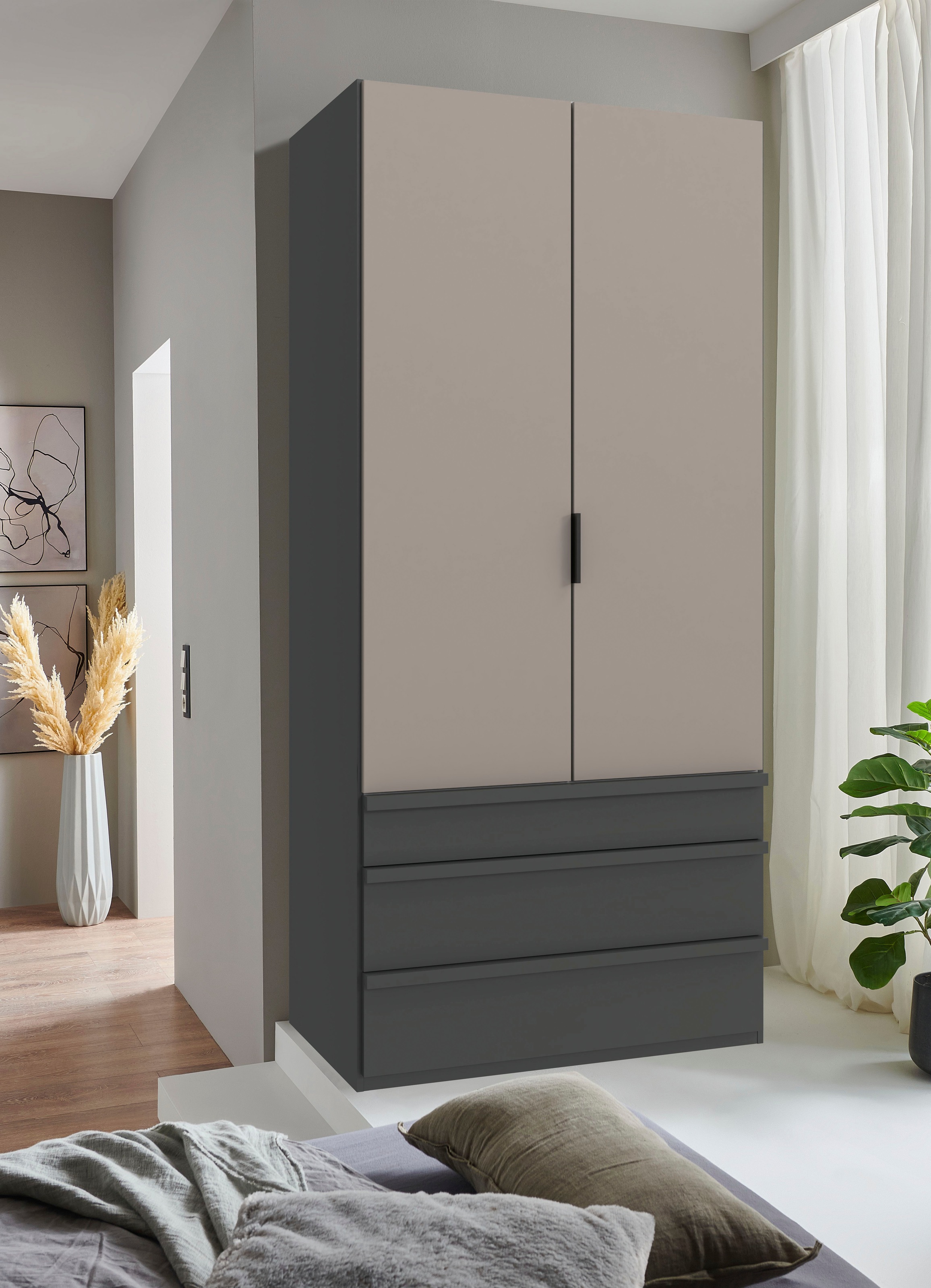 Wimex Falttürenschrank "Oxford by fresh to go, in der Breite 100cm, in 2 Hö günstig online kaufen