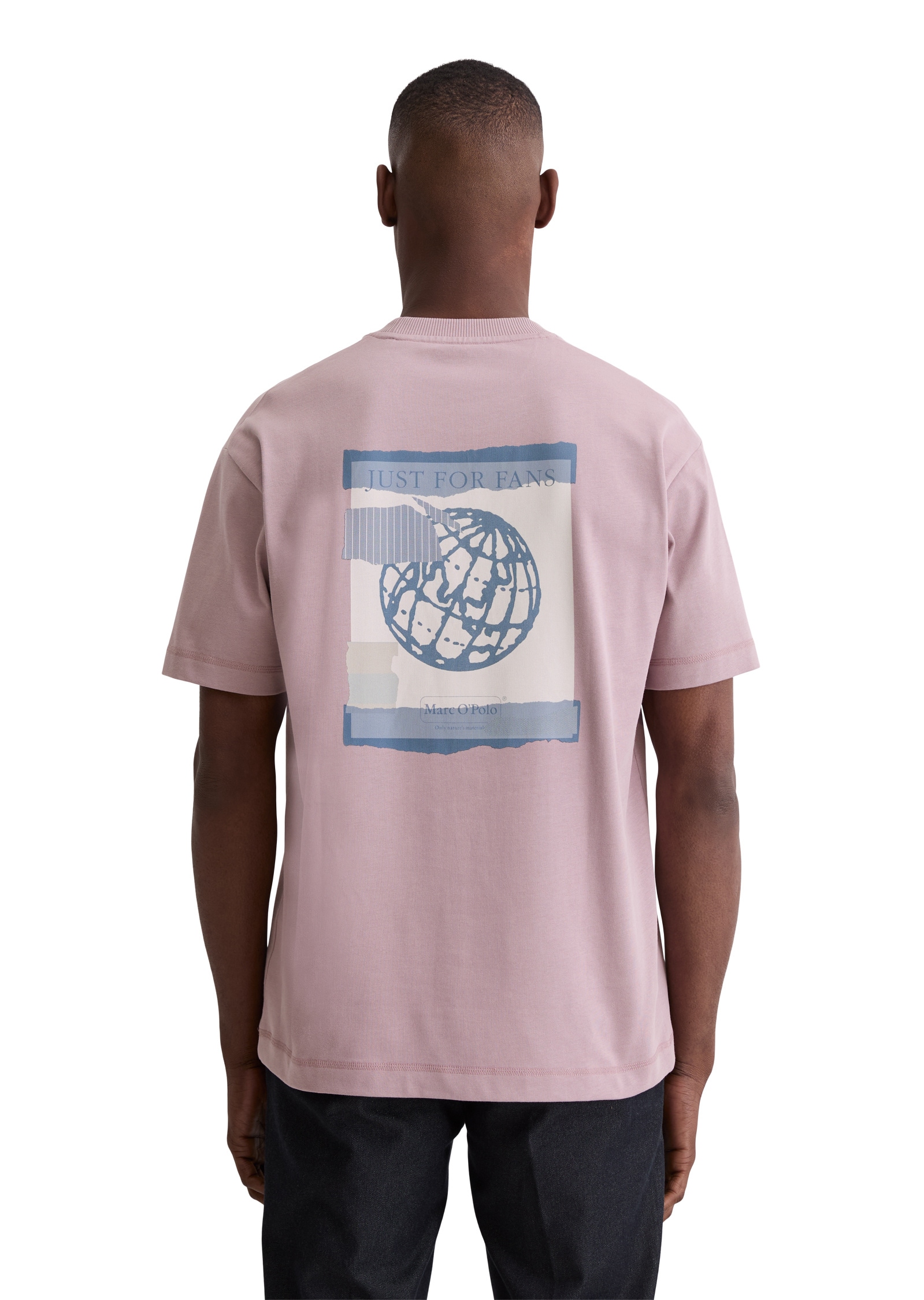 Marc O'Polo T-Shirt »Heavy Jersey mit Rückenprint«