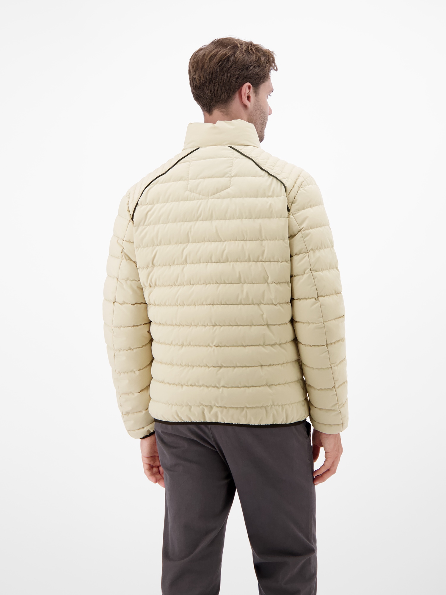 LERROS Steppjacke "Light-Weight Herren Steppjacke" ohne Kapuze Wasserabweisend, atmungsaktiv, Brust- und Seitentaschen, unifarben