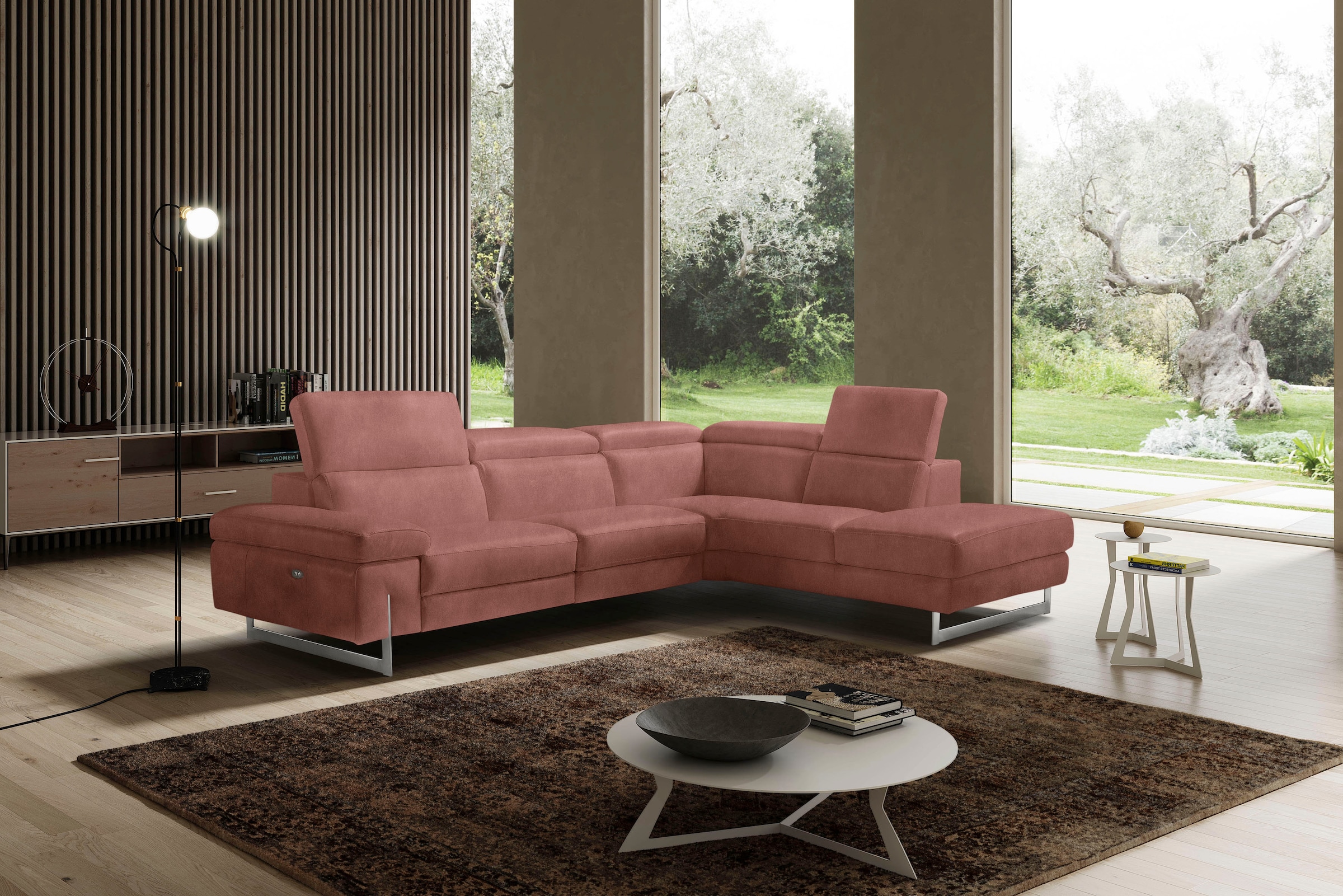 Egoitaliano Ecksofa "Candice, elegant, edel und bequem, erstklassiger Sitzk günstig online kaufen