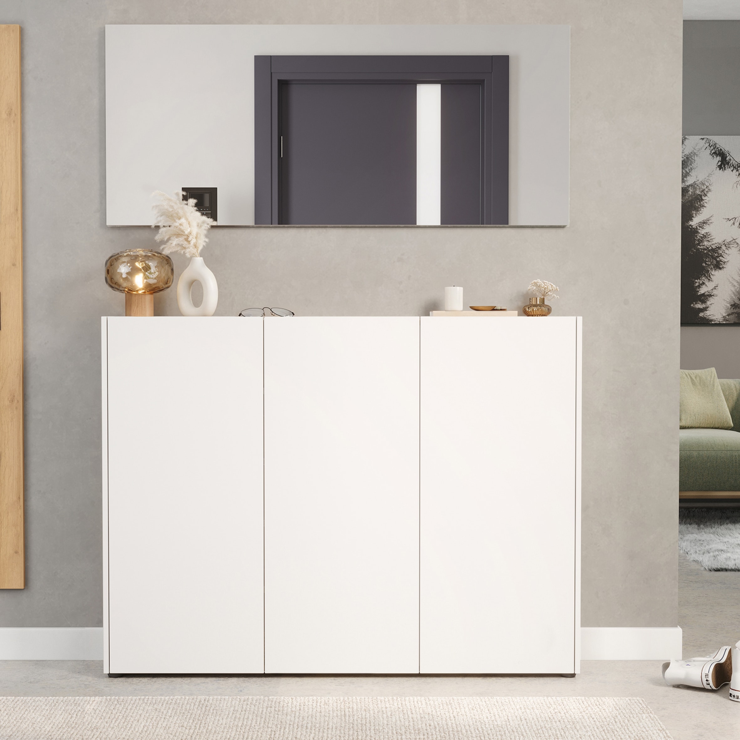 GERMANIA Garderoben-Set "GW-Libbiano" 2 Stk. tlg. günstig online kaufen