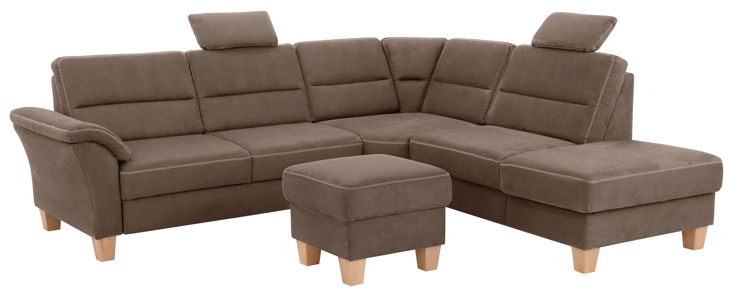 Home affaire Ecksofa »Soleo L-Form«, komfortabel durch Trapezecke mit Relaxfunktion, auch mit Bettfunktion