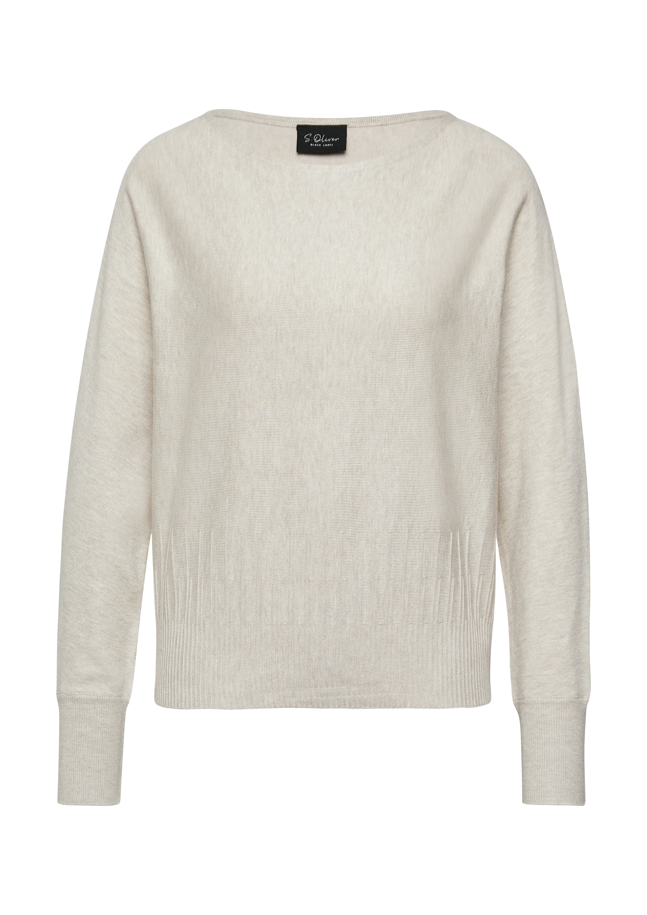 s.Oliver BLACK LABEL Strickpullover, mit Fledermausärmeln