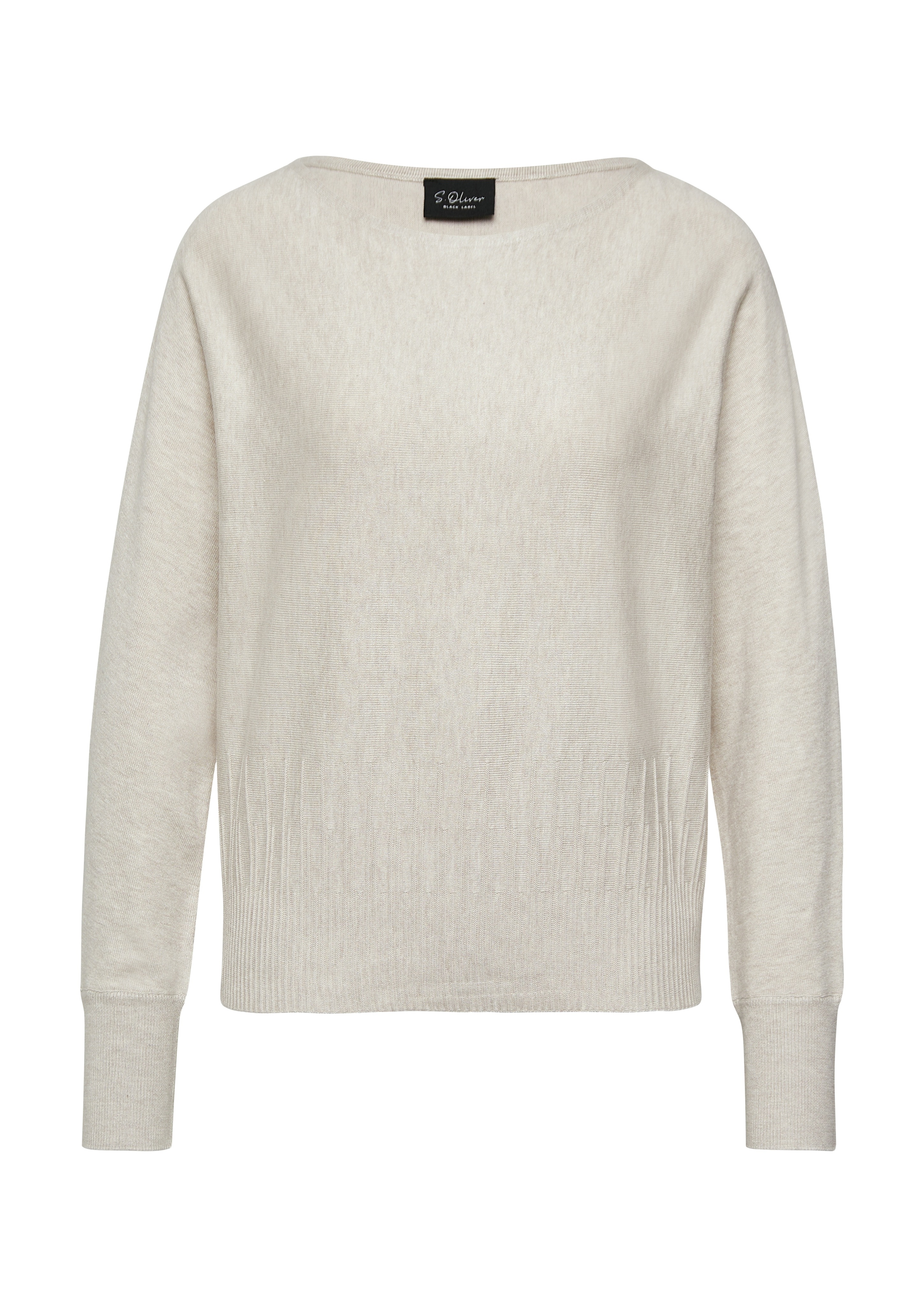 Thumbnail - s.Oliver BLACK LABEL Strickpullover mit Fledermausärmeln