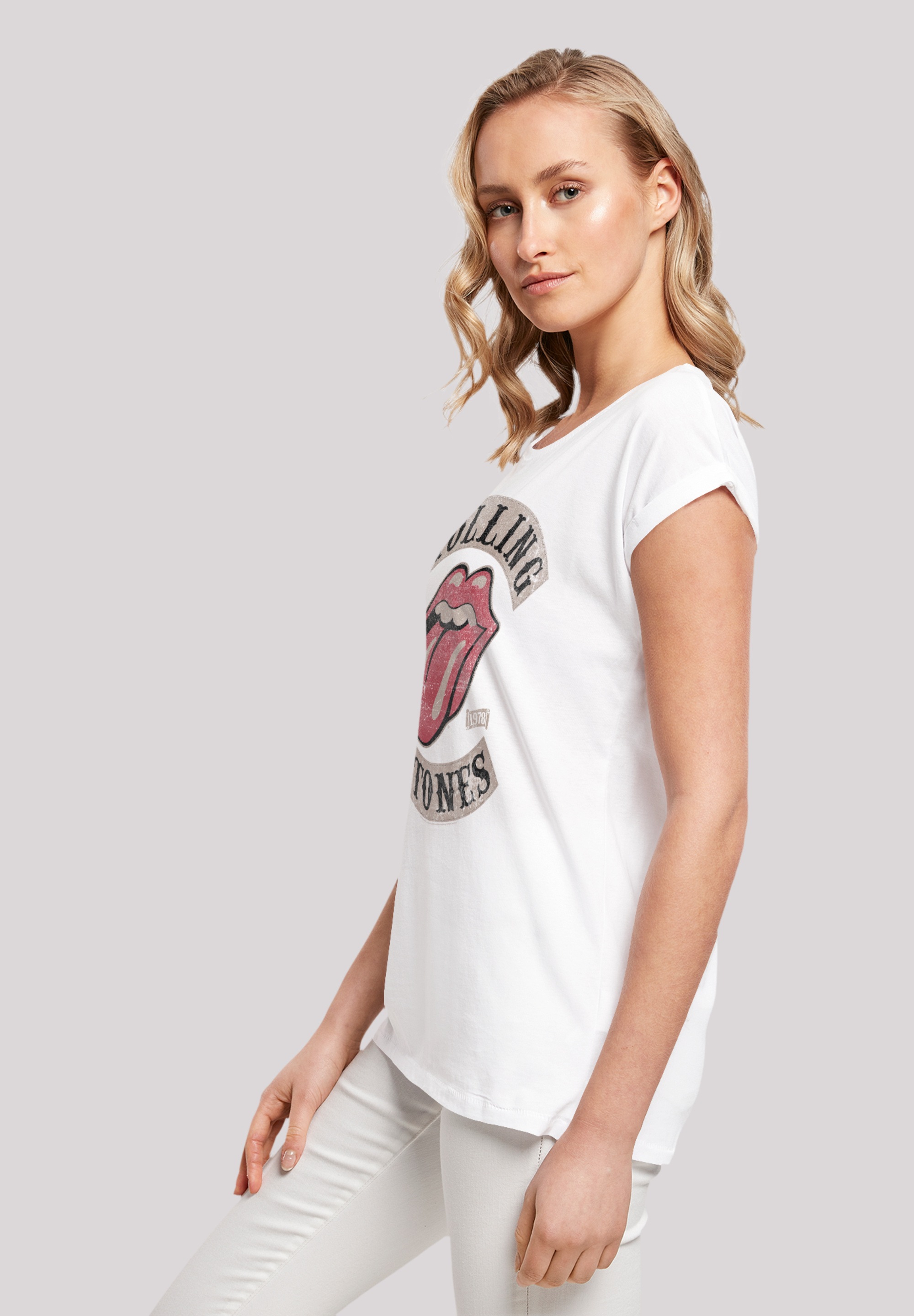 F4NT4STIC T-Shirt »The Rolling Stones Tour '78« Premium Qualität