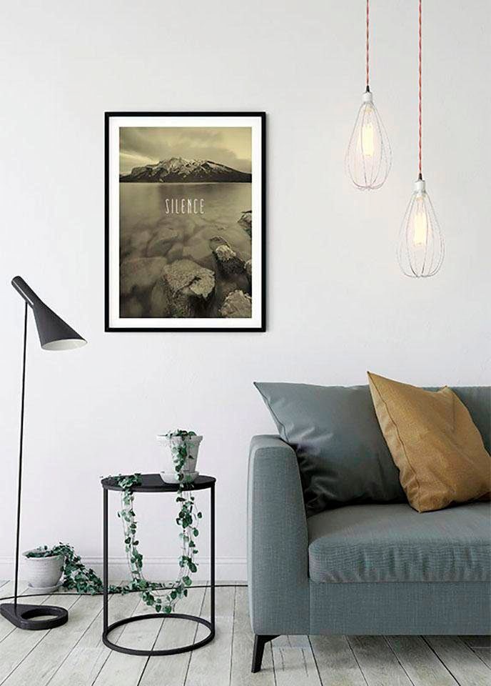 Komar Höhe: | bestellen Poster Natur, Sand«, Silence BAUR Lake »Word 50cm