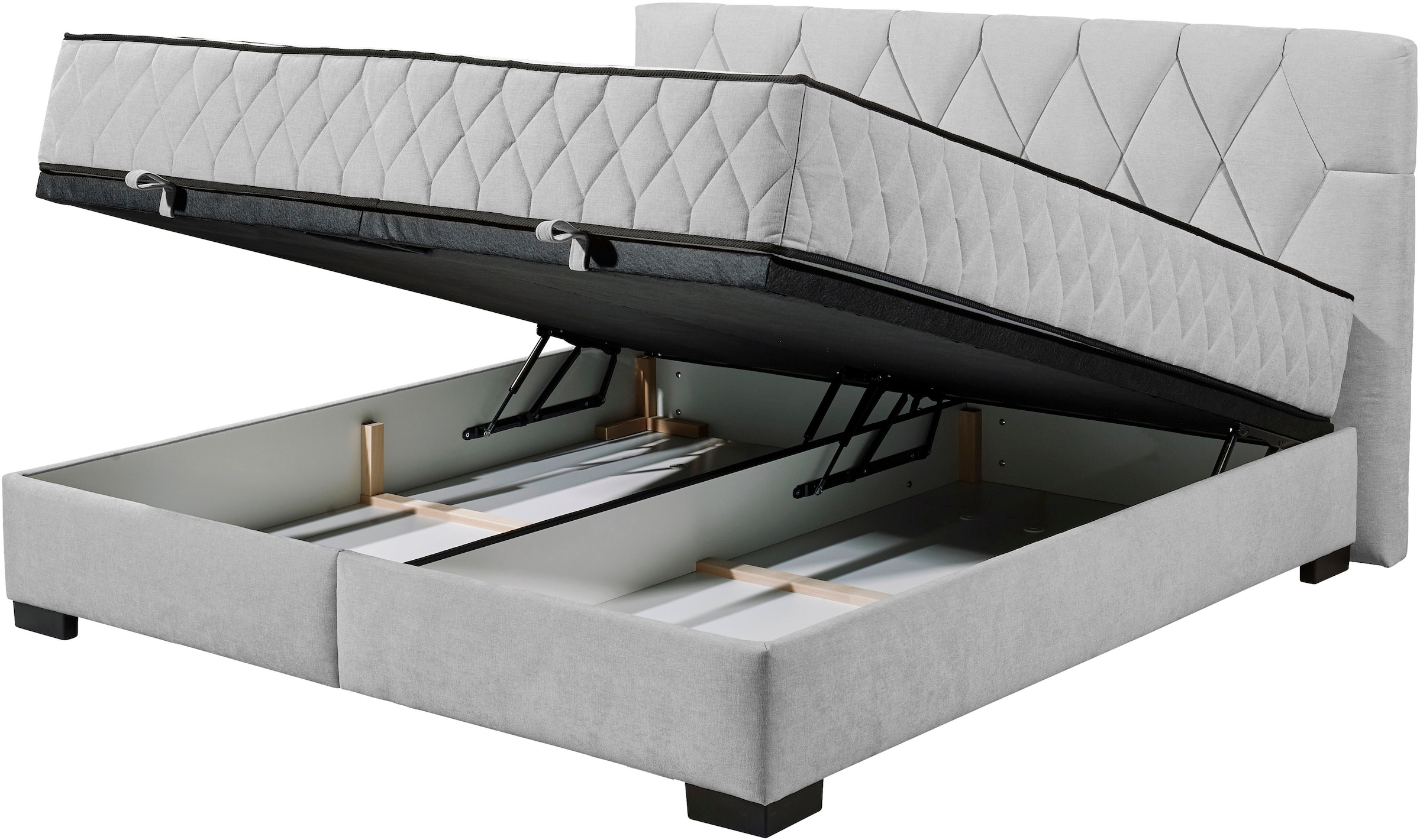 ED EXCITING DESIGN Boxbett »Nagol«, mit Bettkasten, mit Wendematratze, erhältlich in verschiedenen Breiten
