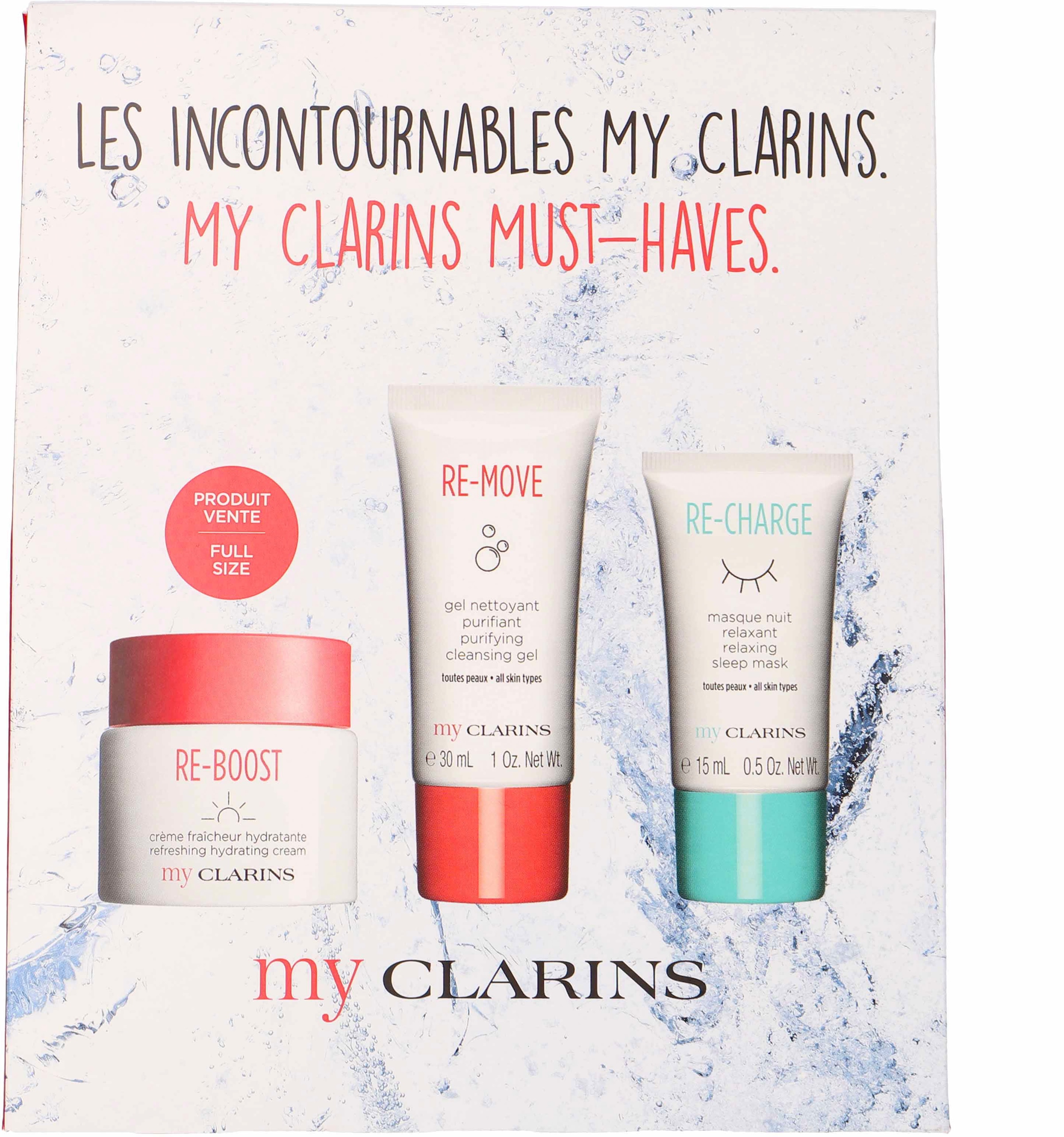 Clarins Gesichtspflege-Set »My Clarins«, (3 tlg.) online kaufen | BAUR