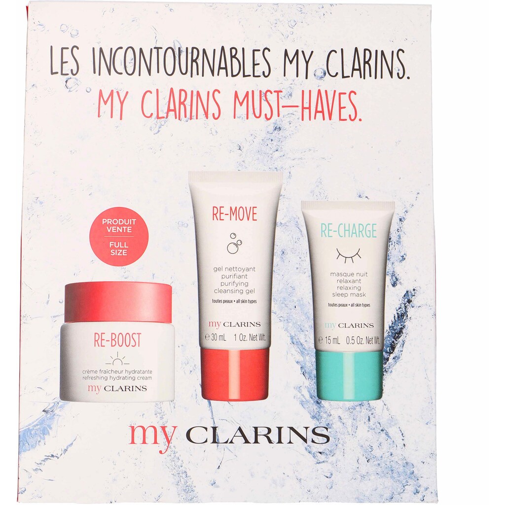 Clarins Gesichtspflege-Set »My Clarins«, (3 tlg.)