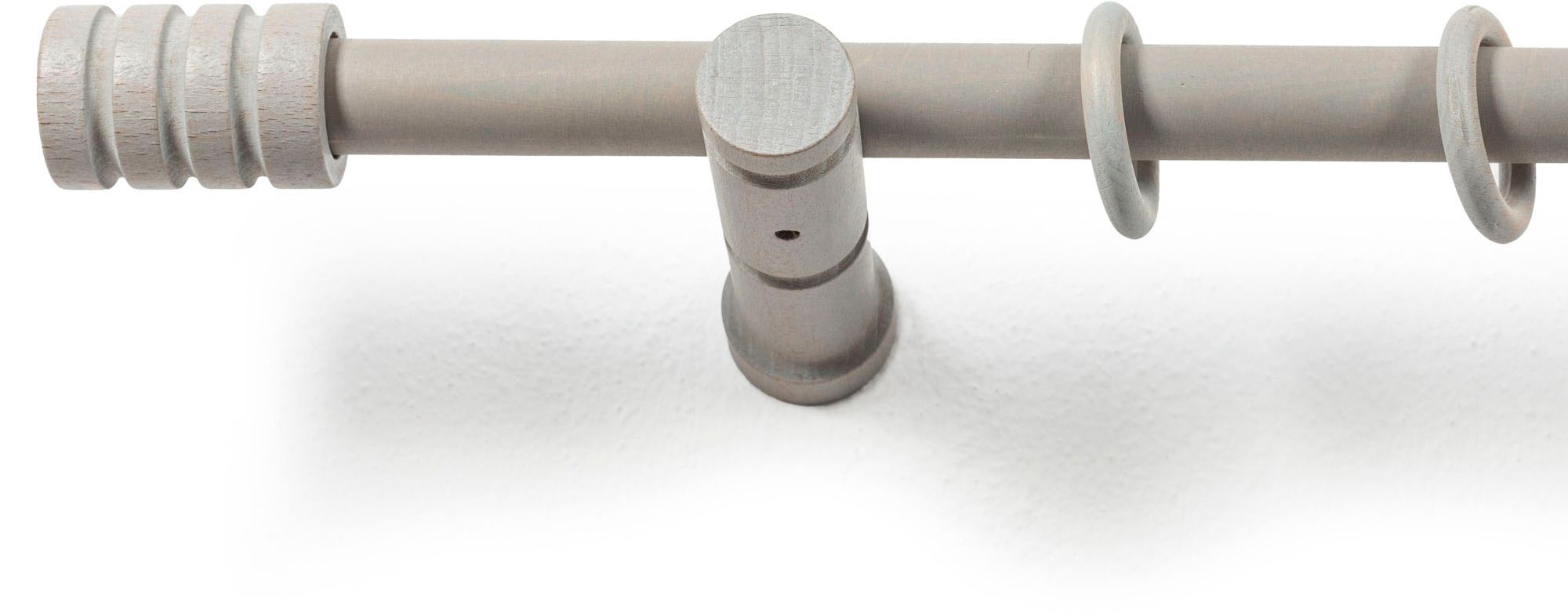 SN DECO GROUP Gardinenstange "Pisa" 1 läufig-läufig Fixmaß 28 mm, Holz, ver günstig online kaufen